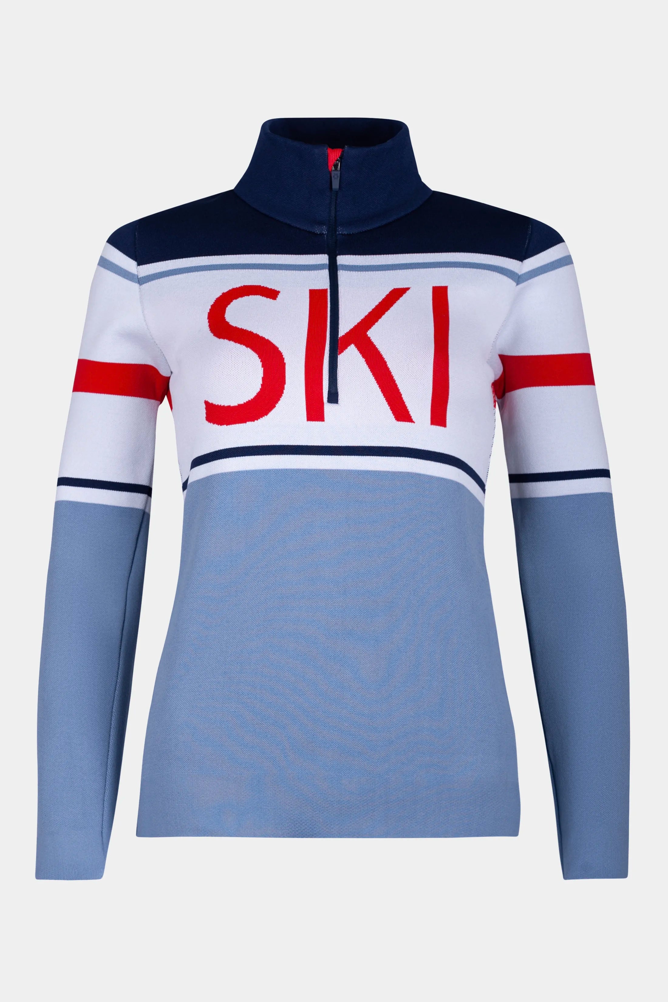 Golf damski 1/2 zip Vallee Blanche