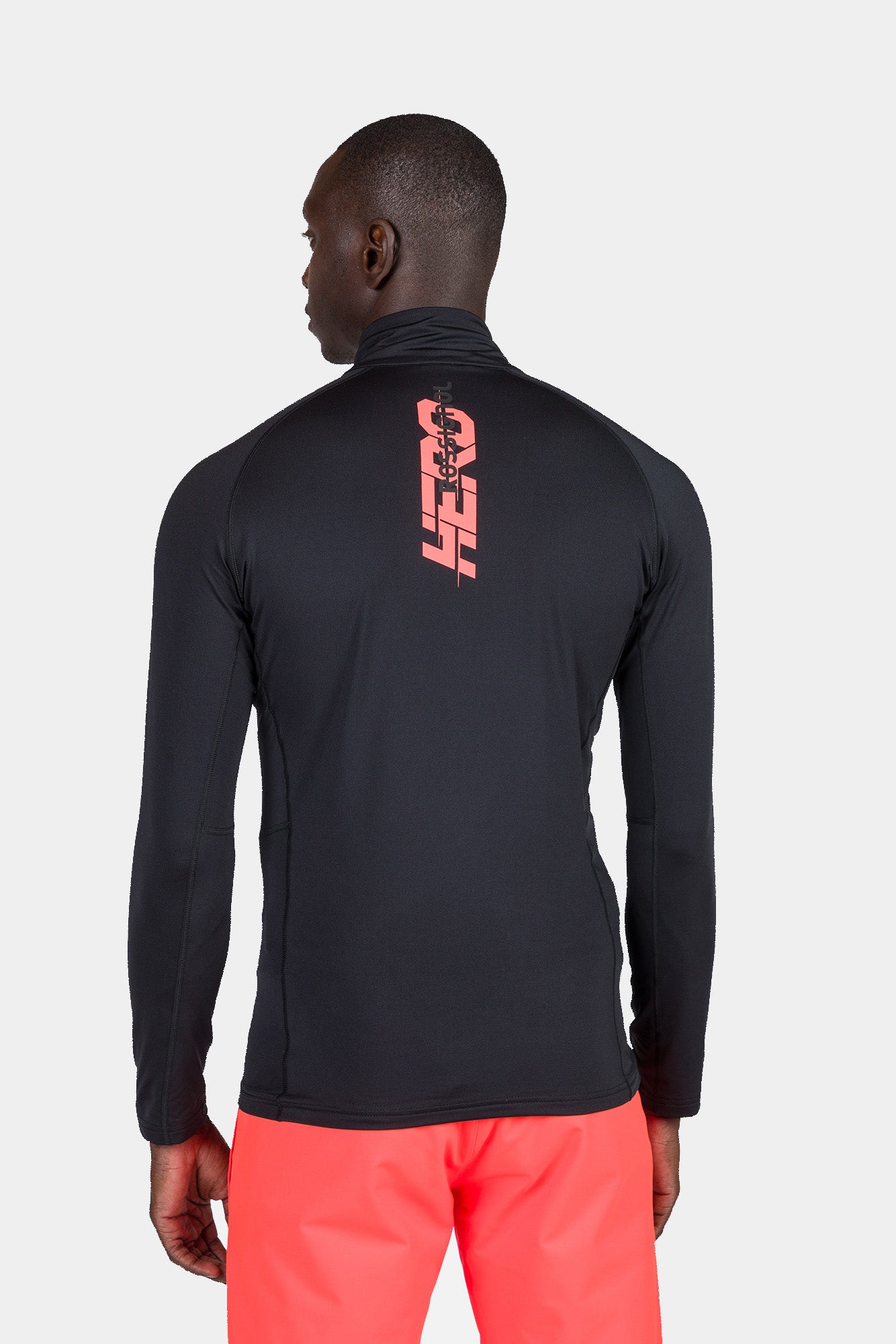 Czarna bluza na zamek 1/2 Hero classique