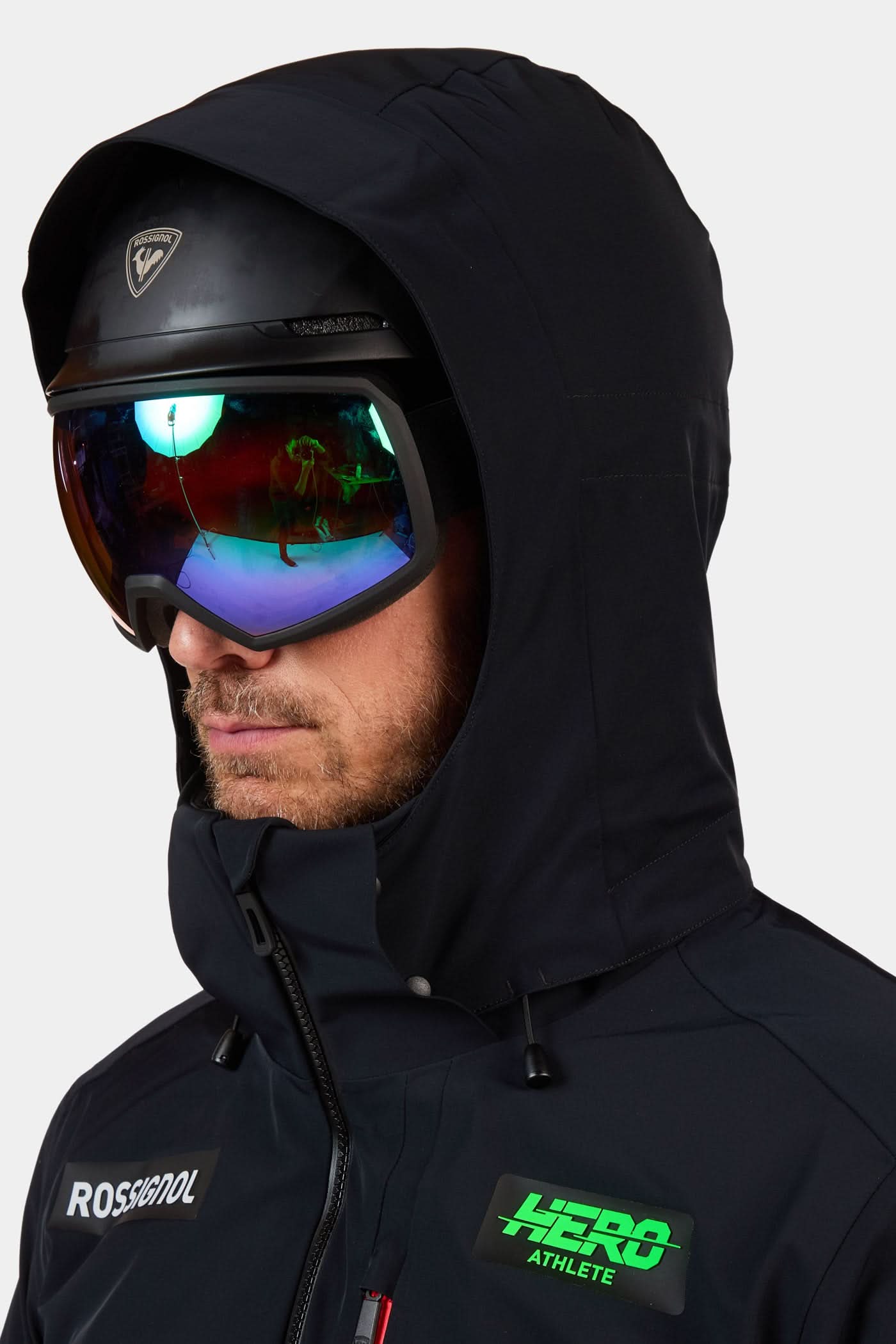 Czarna kurtka narciarska Hero Blackside insulated