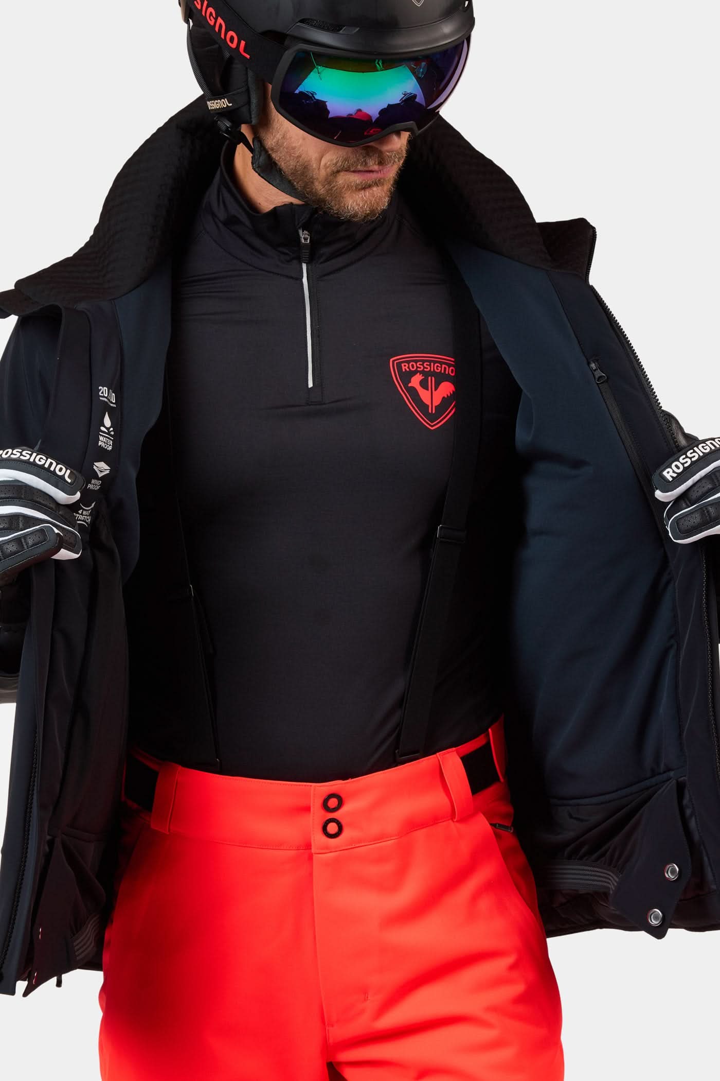 Czarna kurtka narciarska Hero Blackside insulated