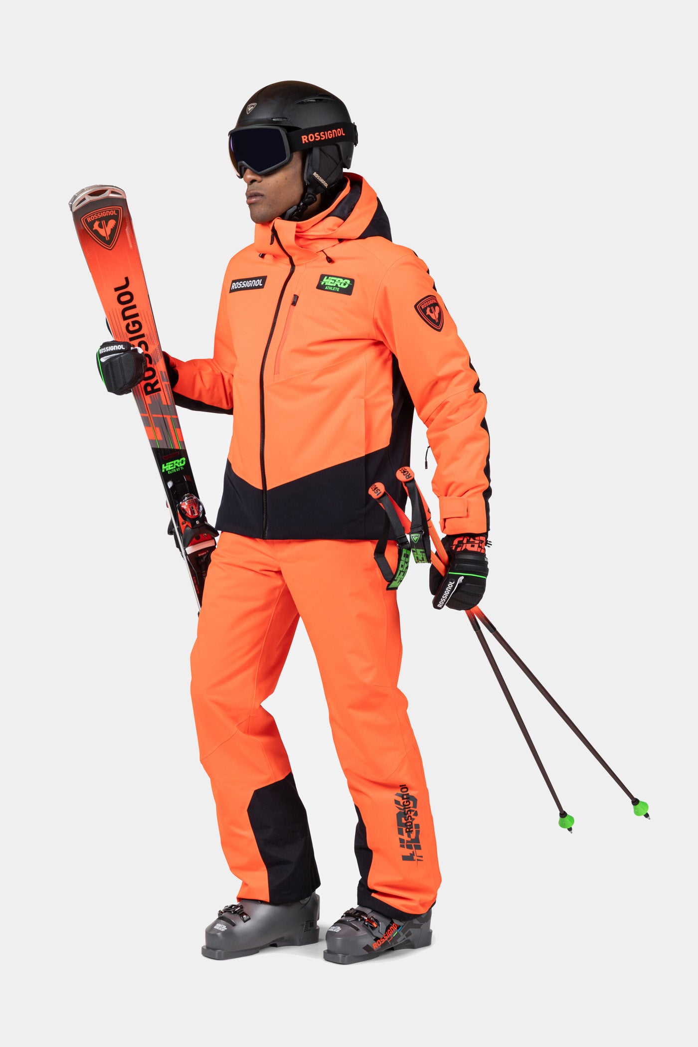 Hero Blackside Insulated Neon Ski Jacket