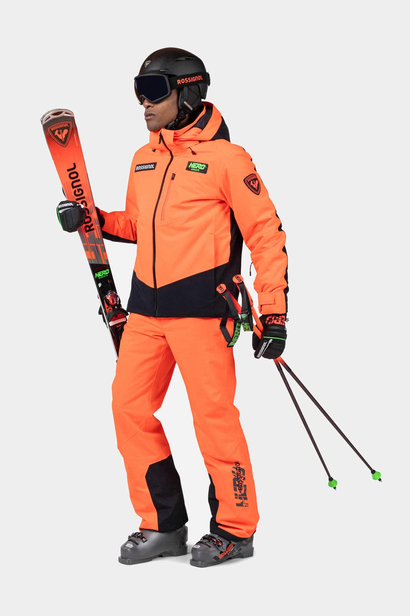 Neonowa kurtka narciarska Hero Blackside insulated