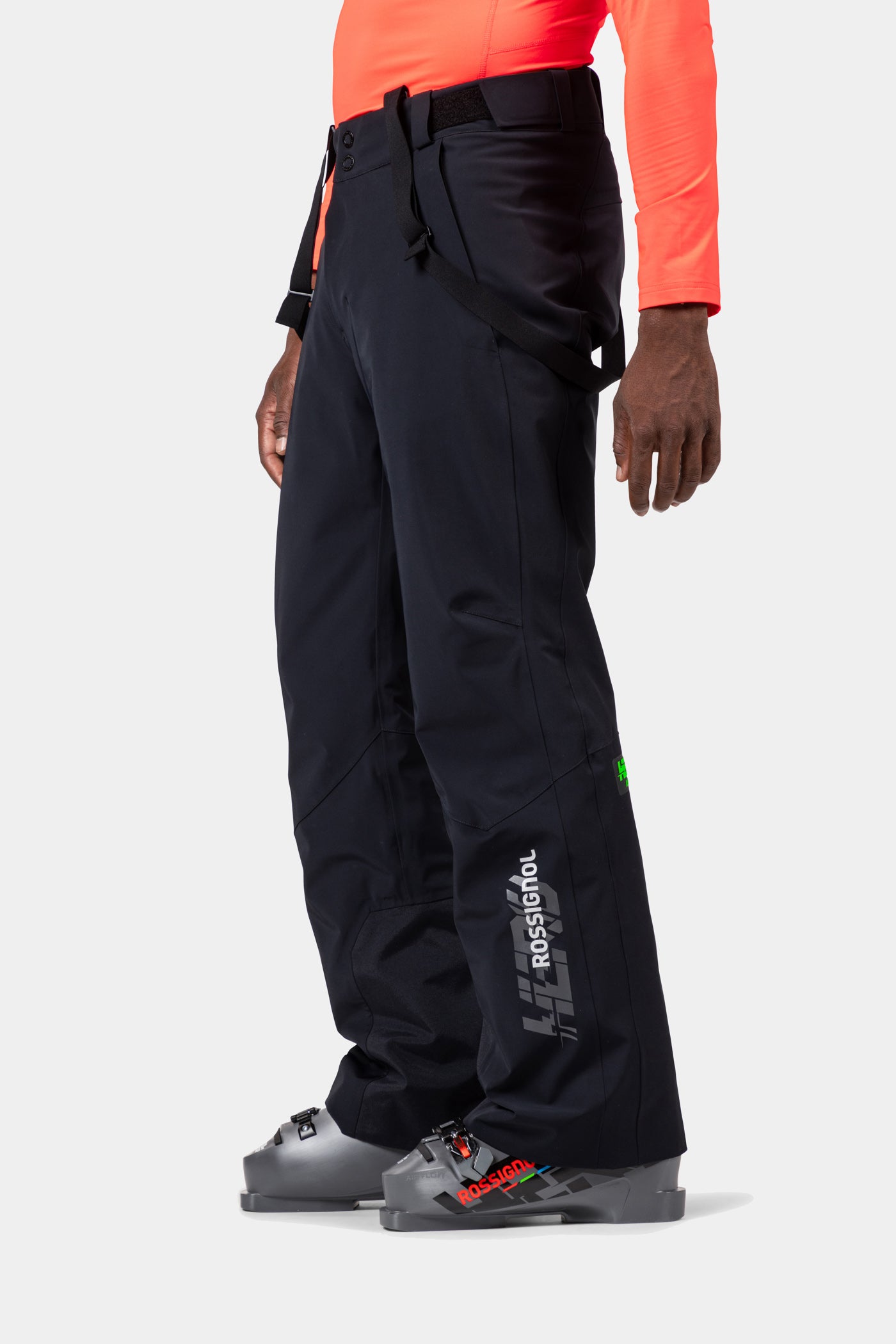 Czarne spodnie narciarskie Hero Blackside insulated