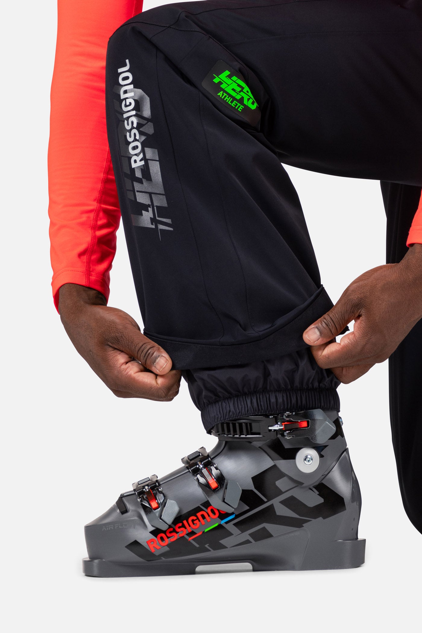 Czarne spodnie narciarskie Hero Blackside insulated