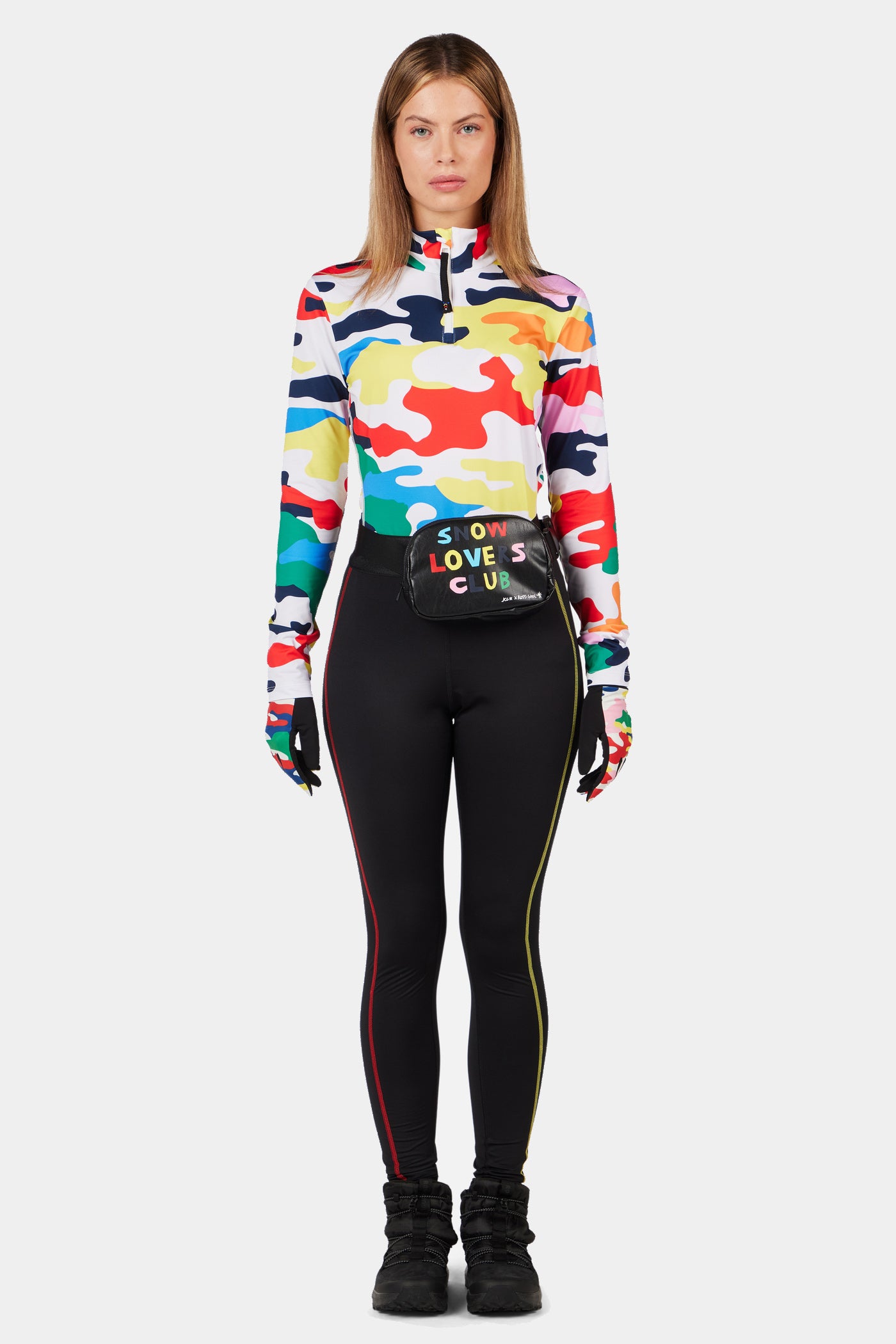 Czarne leginsy JCC booster tights