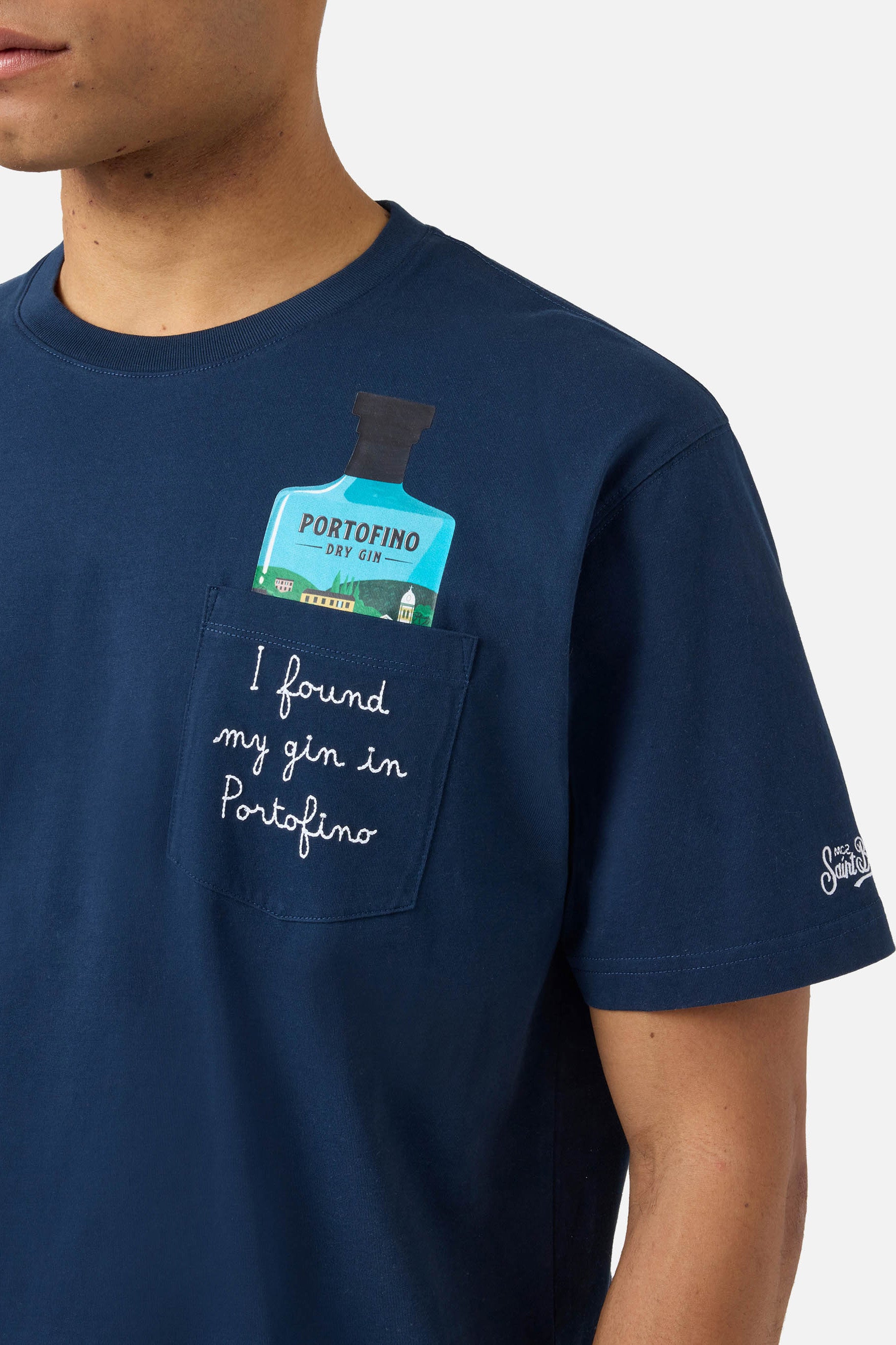 T-shirt męski Austin Dry Gin 61 Emb
