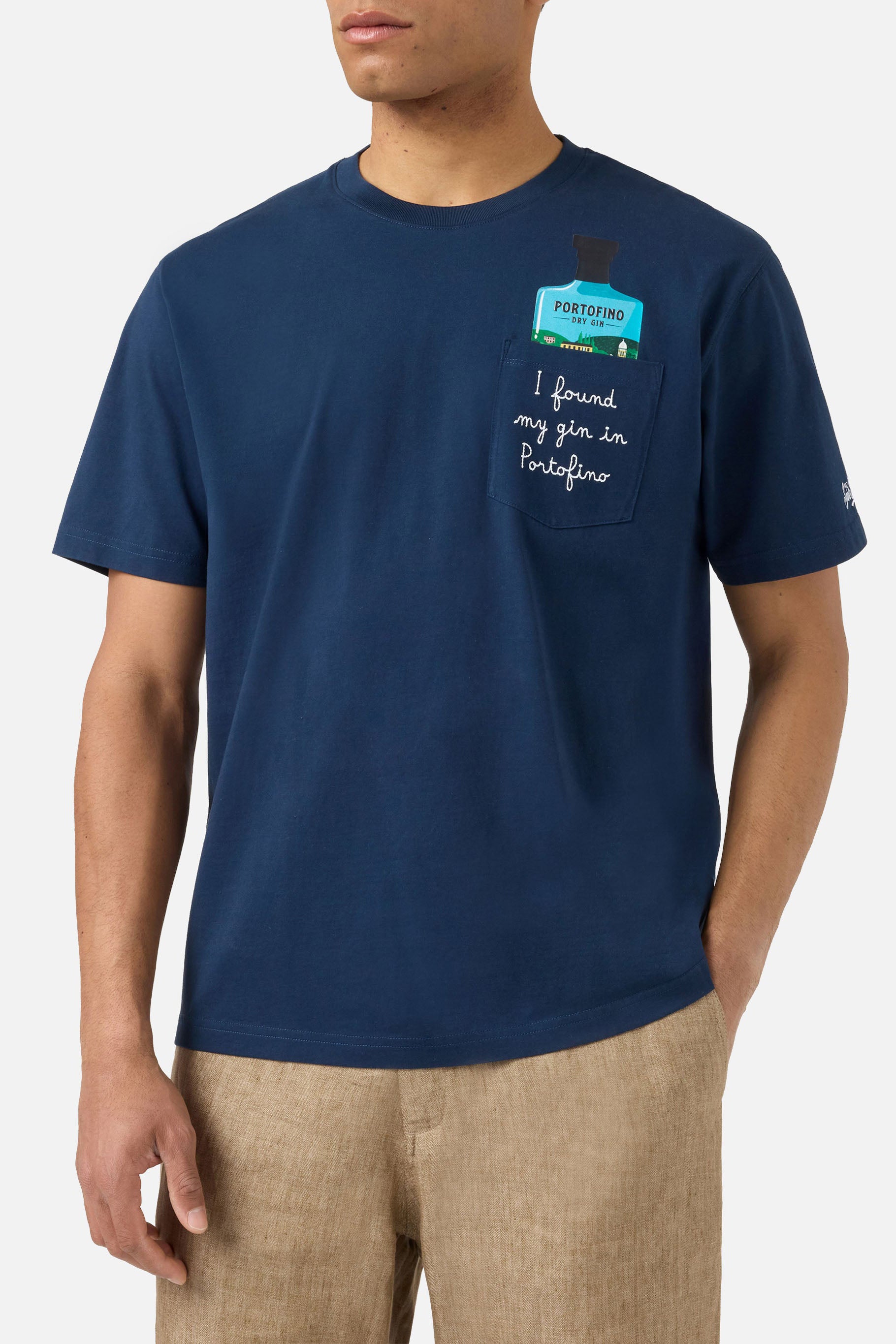 T-shirt męski Austin Dry Gin 61 Emb