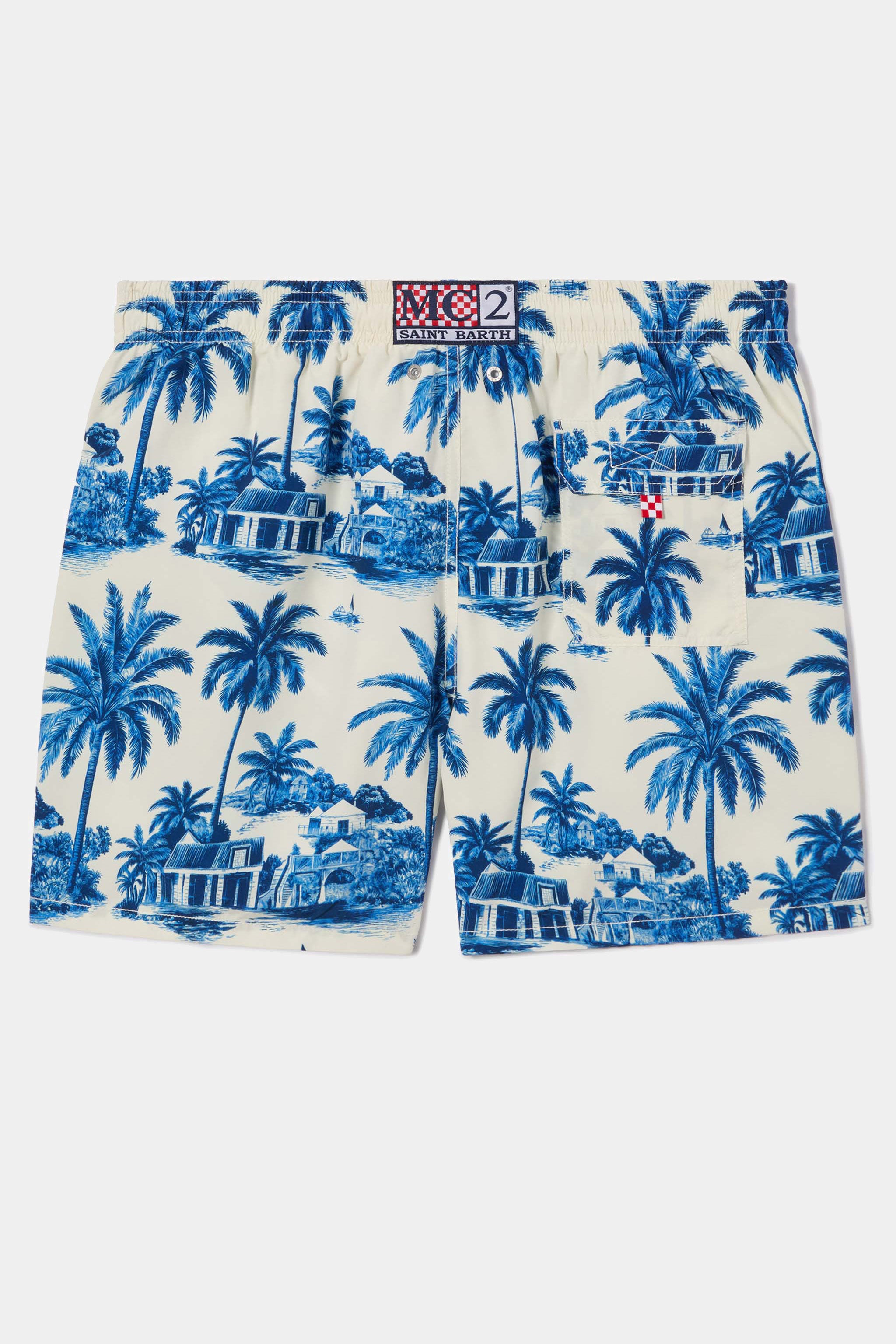 Szorty kąpielowe męskie Gustavia Rd St Barth Jouy 1061