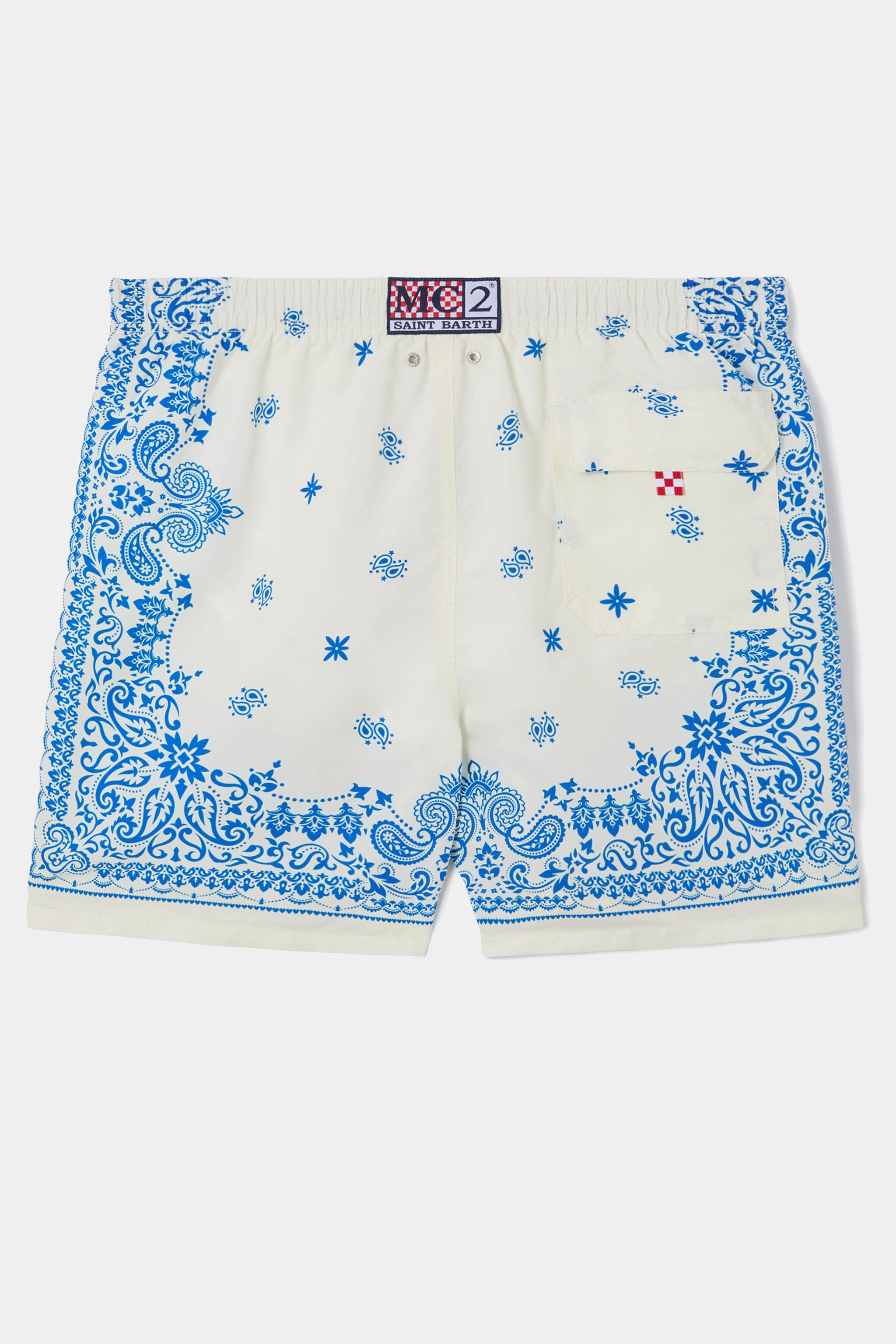 Szorty kąpielowe męskie Gustavia Placed Print Bandanna Paisley 10