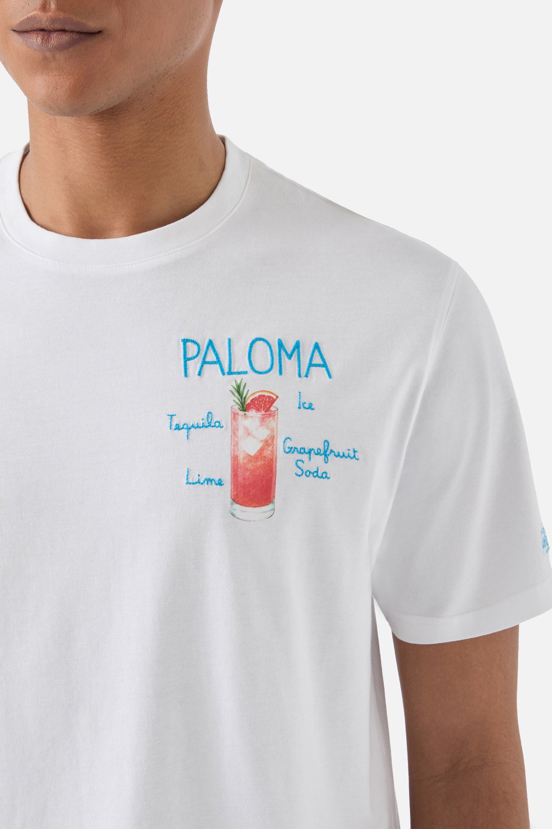 T-shirt męski Portofino Paloma Recipe 01n Emb