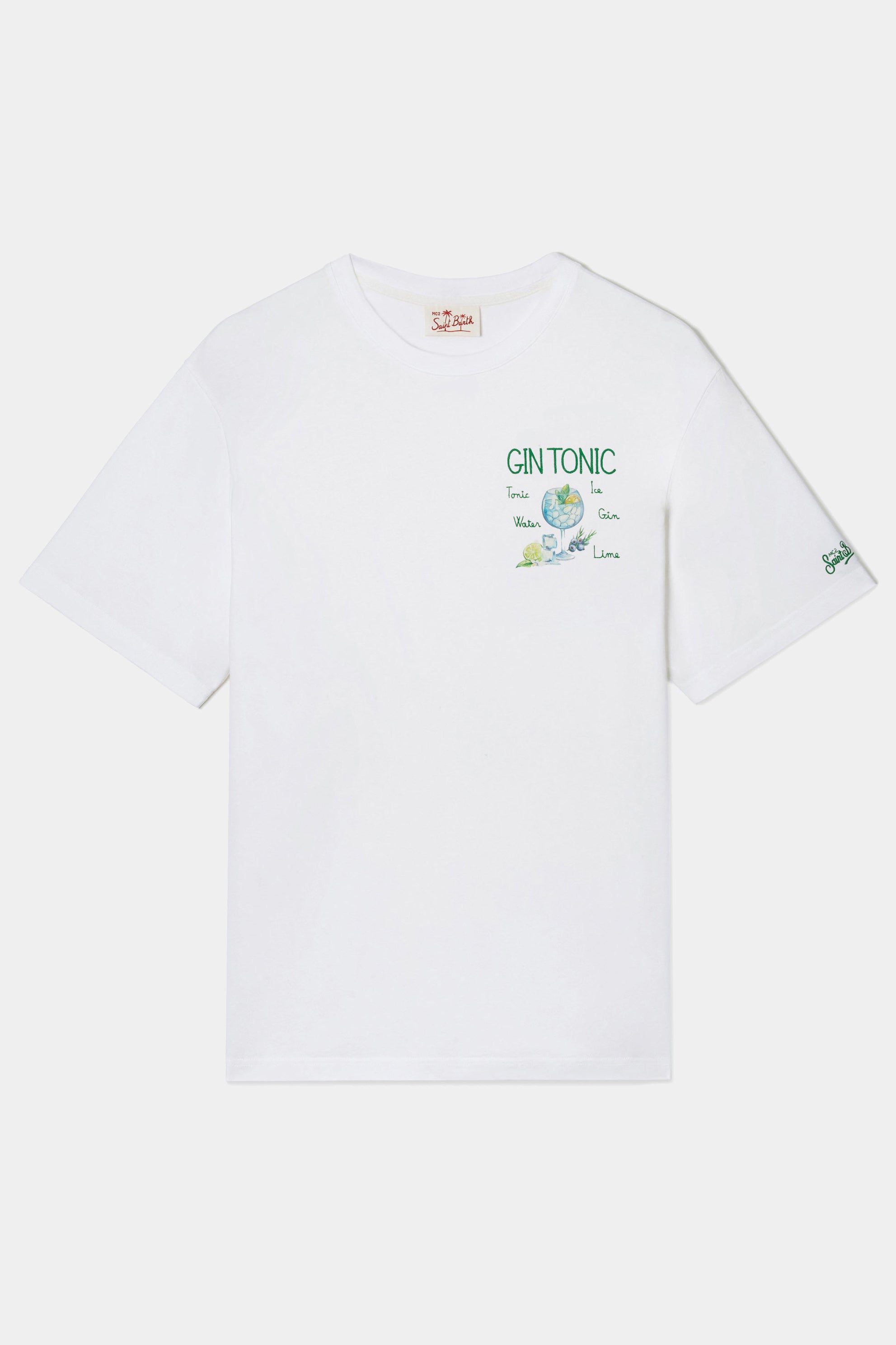 T-shirt męski Portofino Gin Tonic Recipe 01n Emb