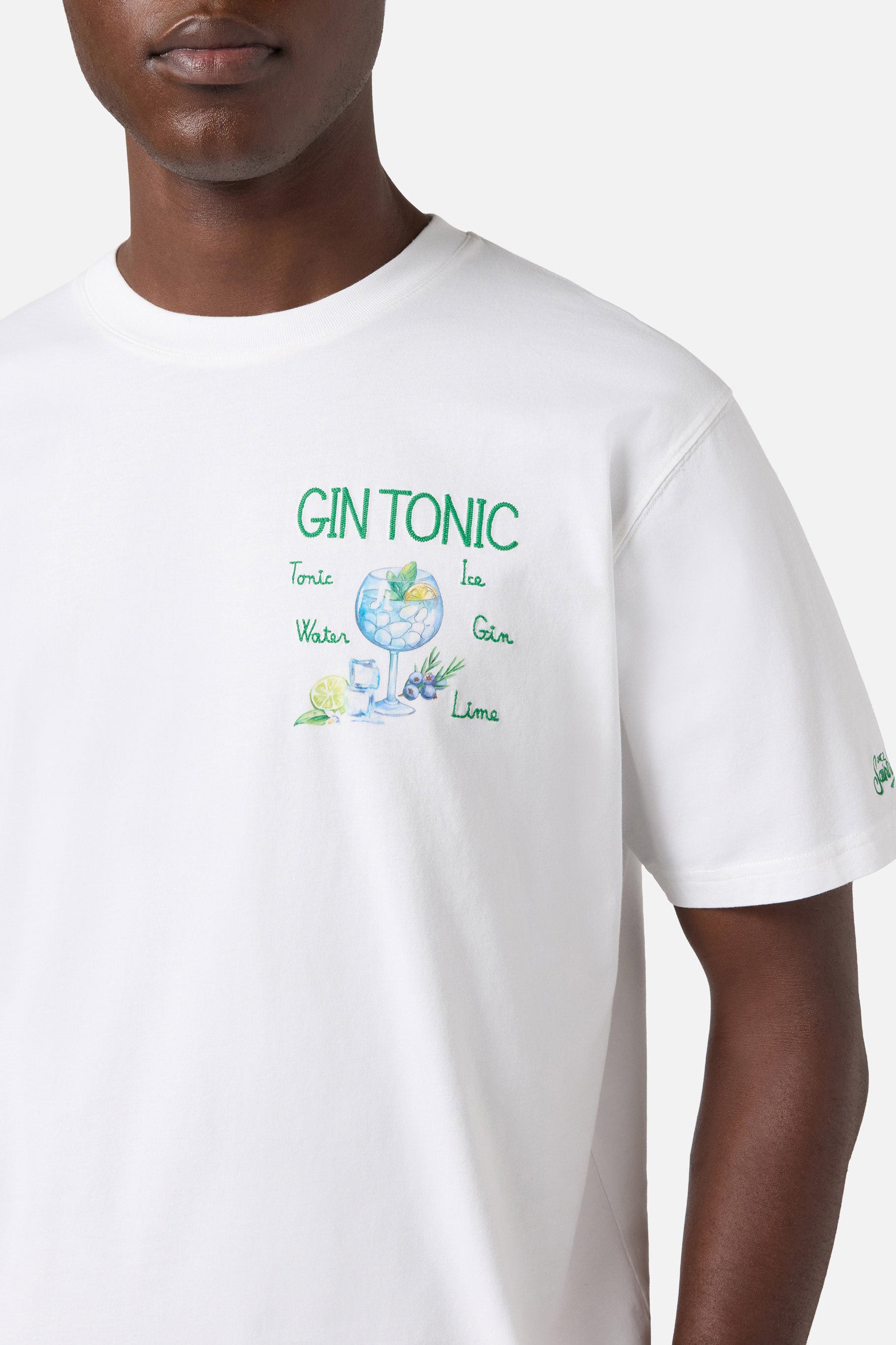 T-shirt męski Portofino Gin Tonic Recipe 01n Emb