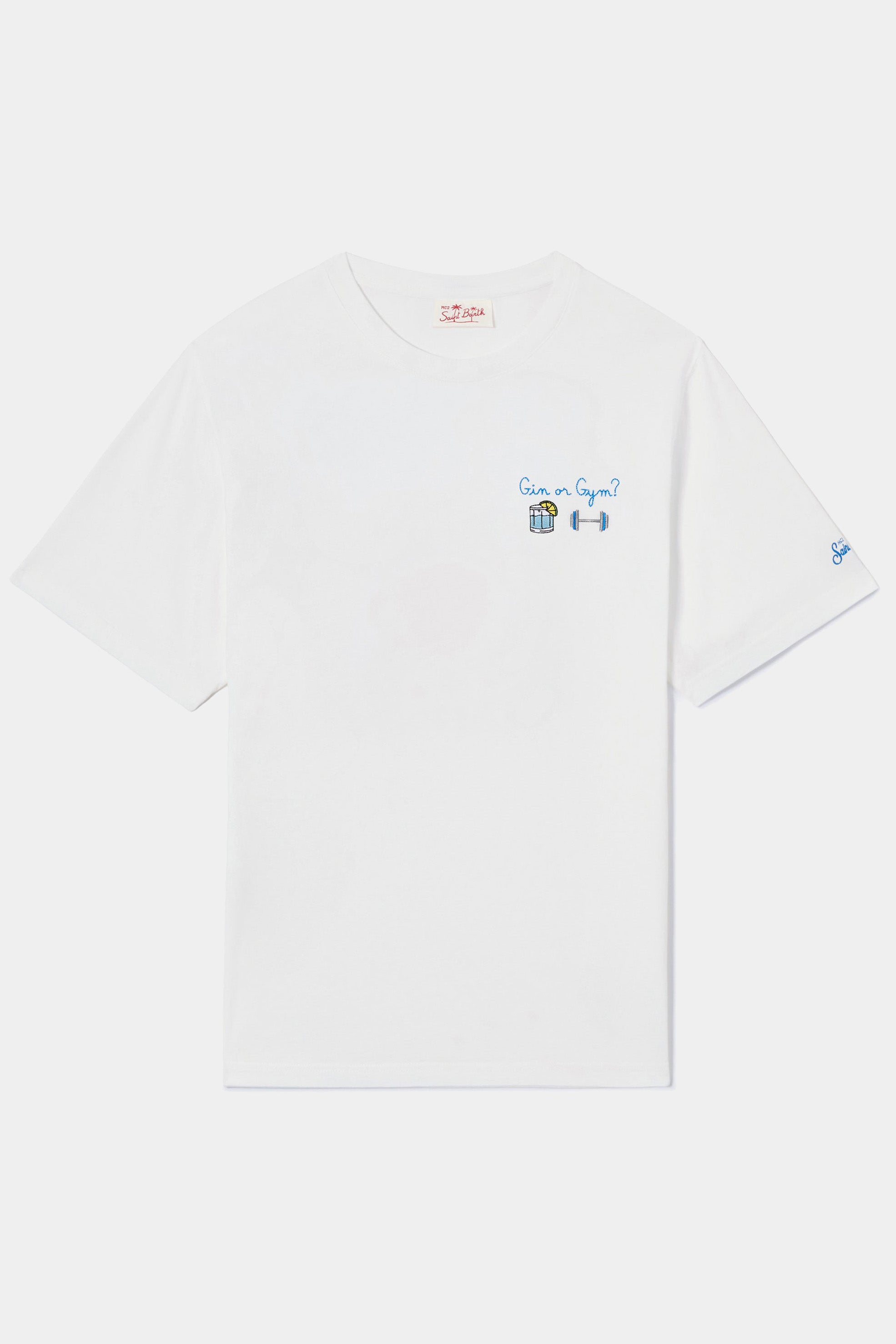 T-shirt męski Portofino Gin Gym 01n Emb