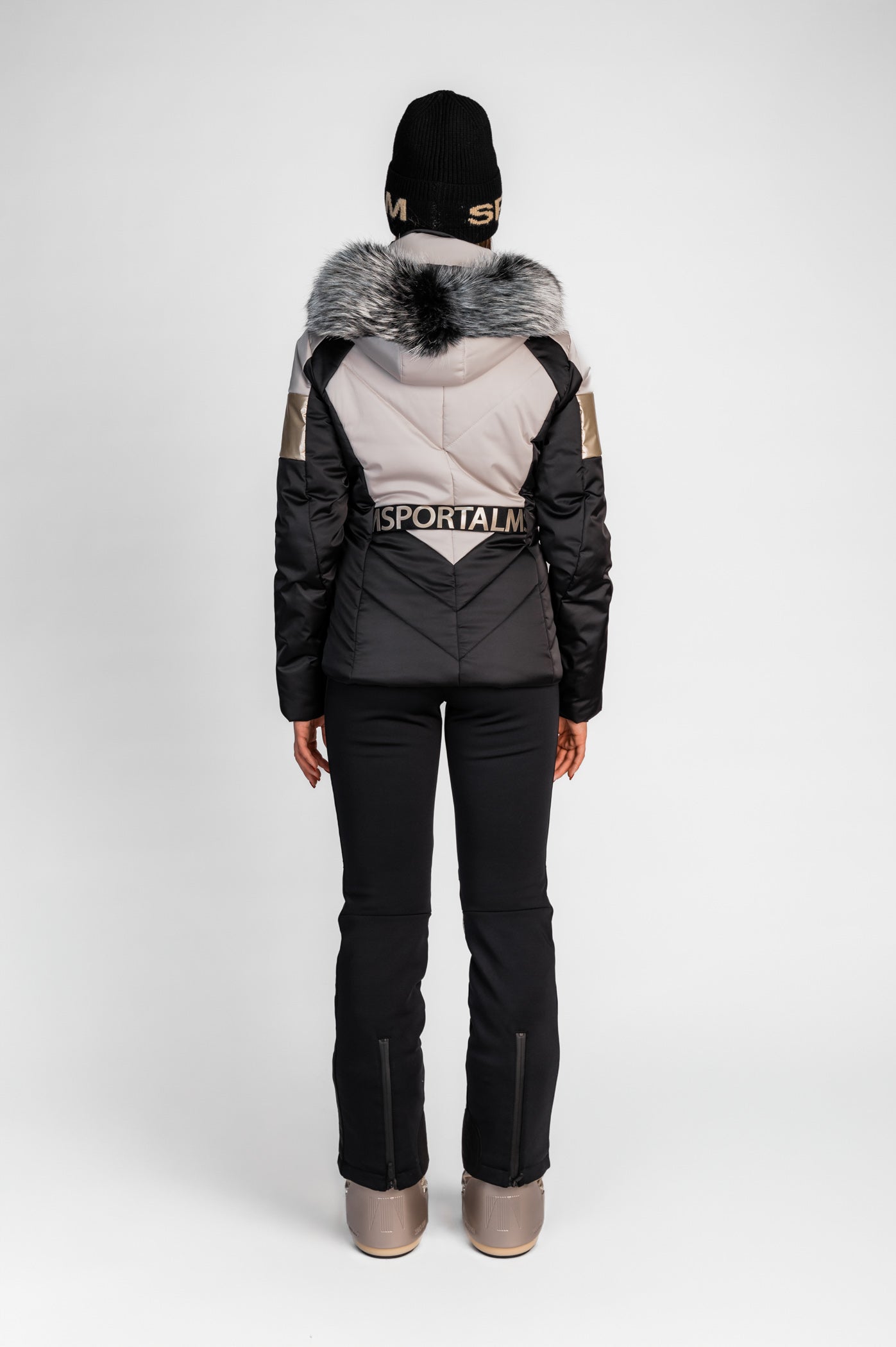 Manila NE Women's Ski Jacket with Fur