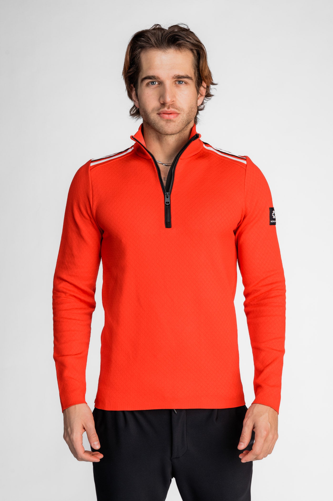 Men's Half Zip Heracles Turtleneck