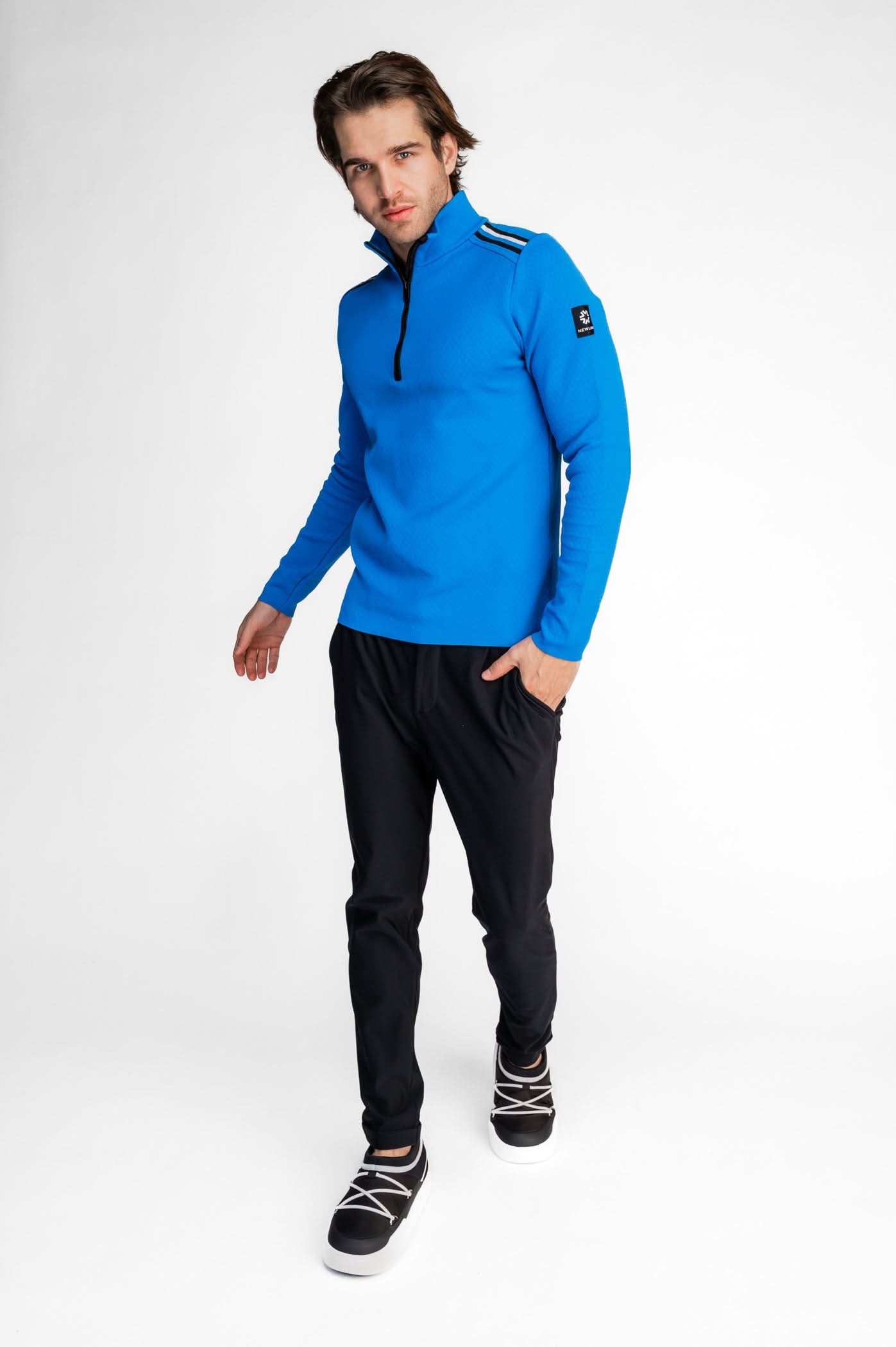 Men's Half Zip Heracles Turtleneck