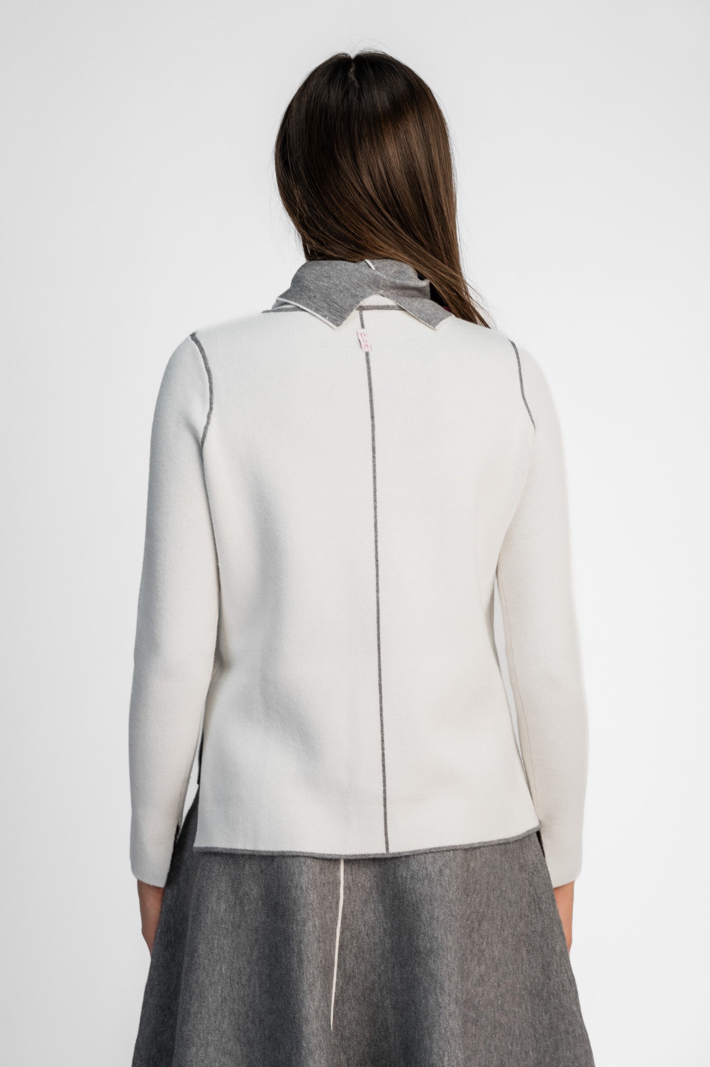 Women's Bi-Color Pullover sweater