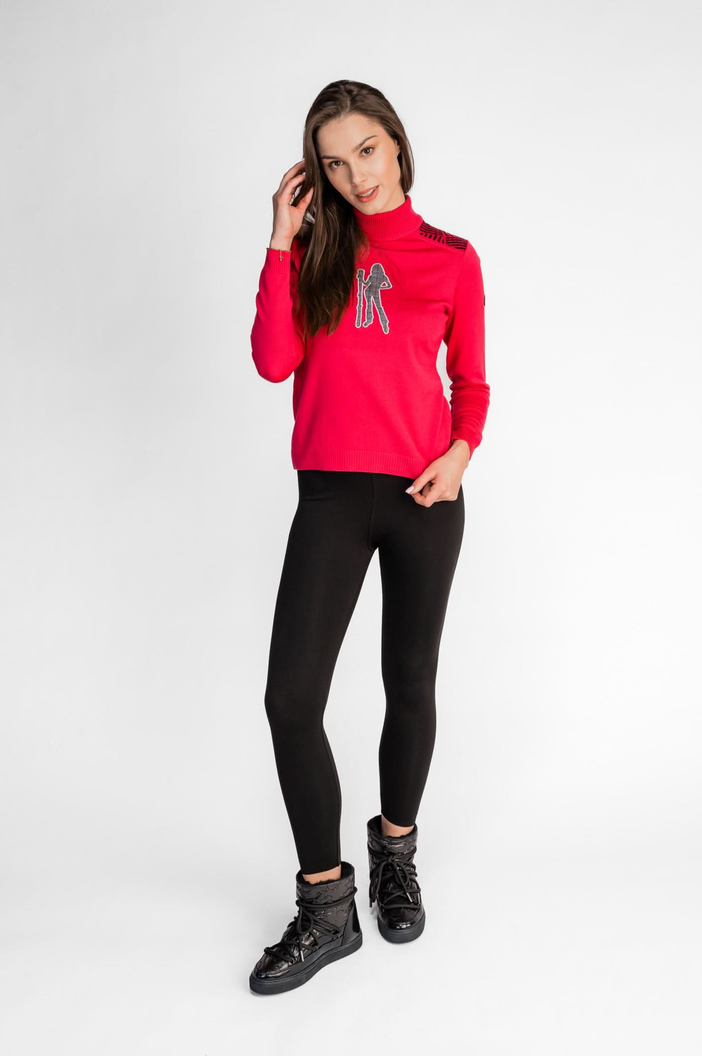 Sweter Wełniany Damski Fleur