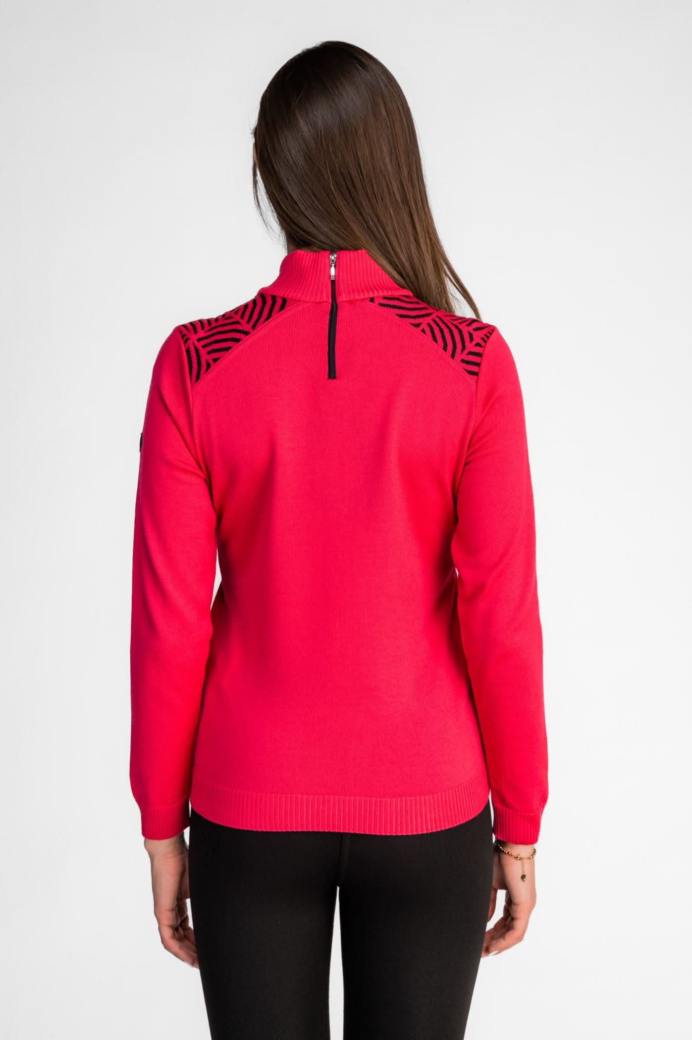 Sweter Wełniany Damski Fleur