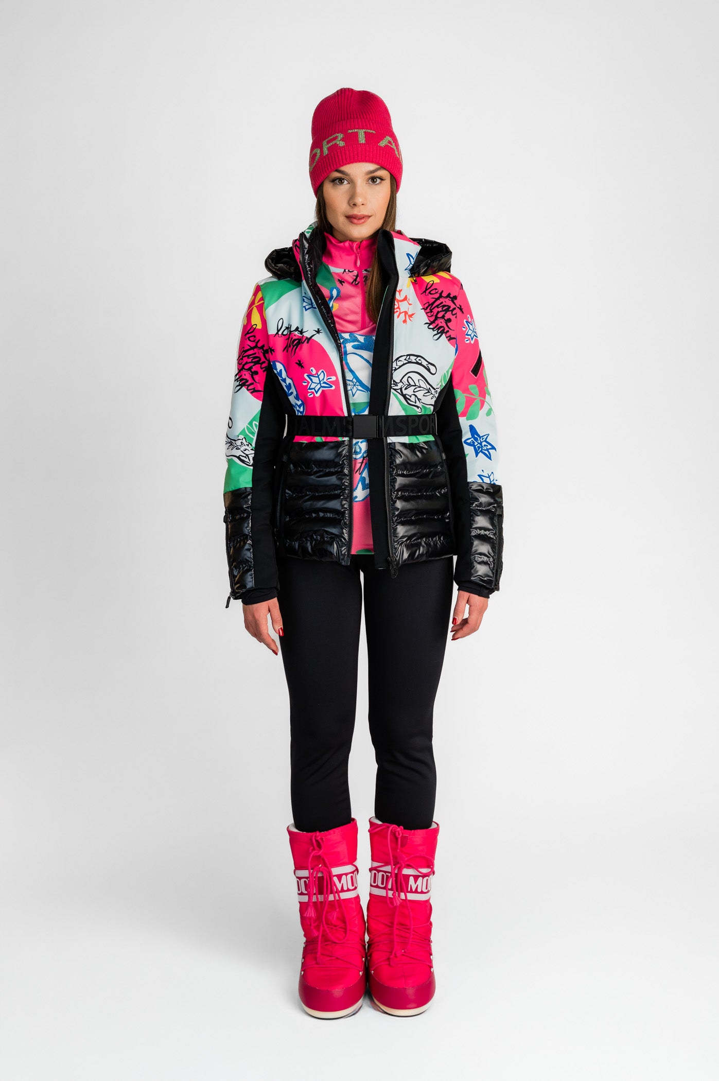 Kurtka narciarska damska Mella Print CL