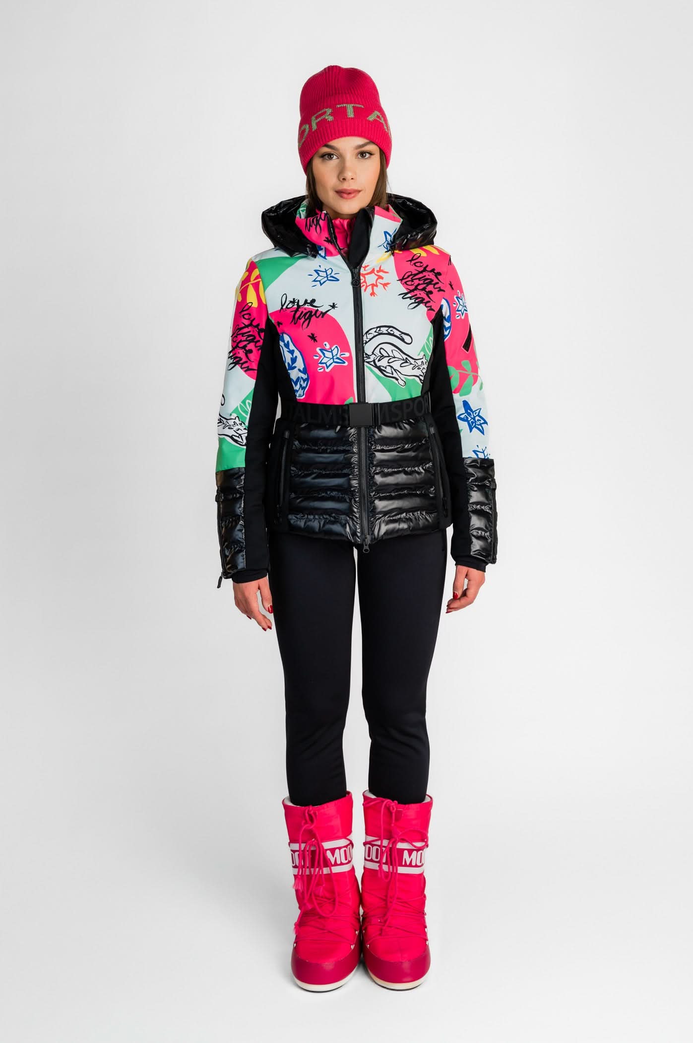 Kurtka narciarska damska Mella Print CL
