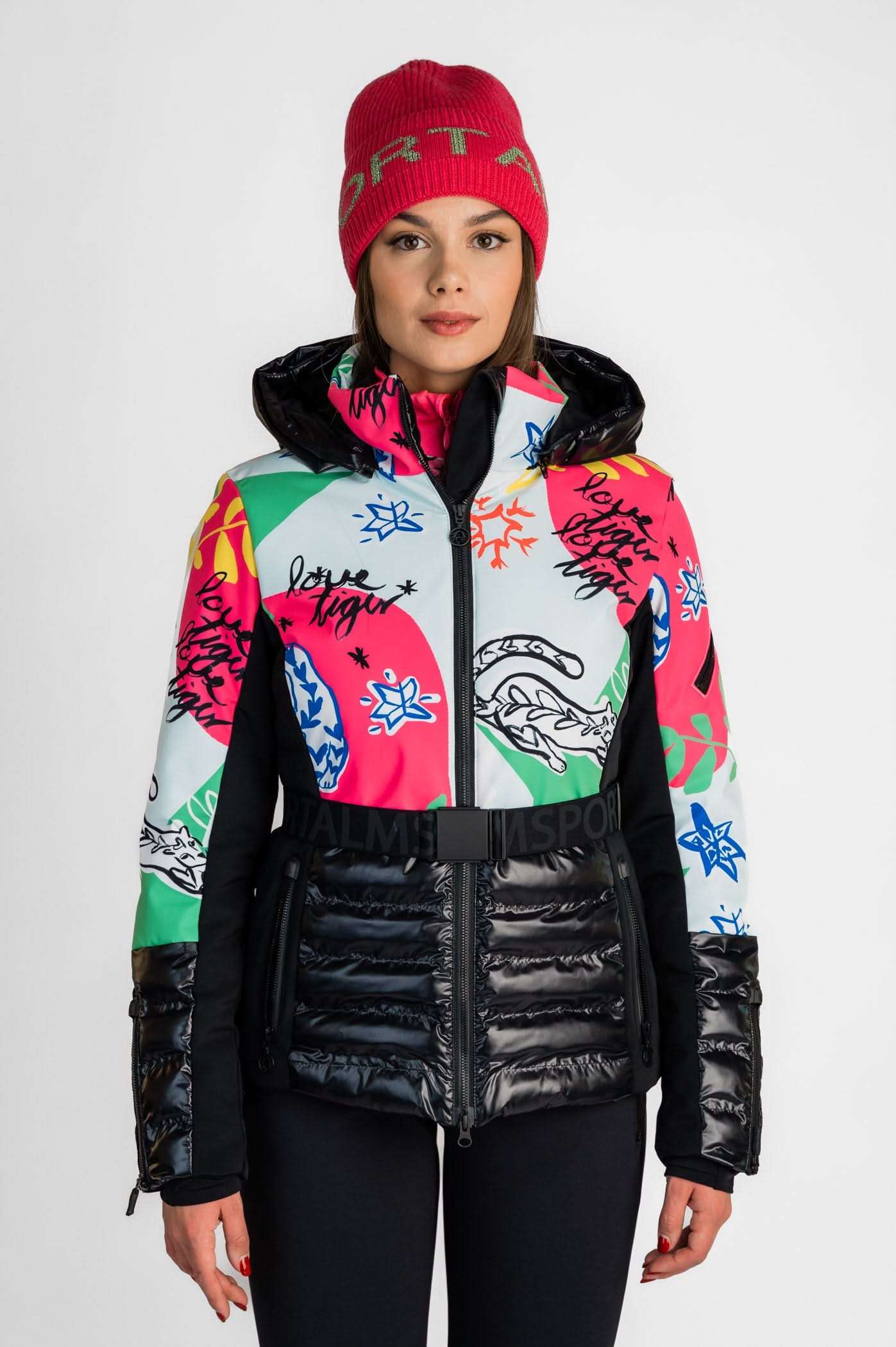 Kurtka narciarska damska Mella Print CL