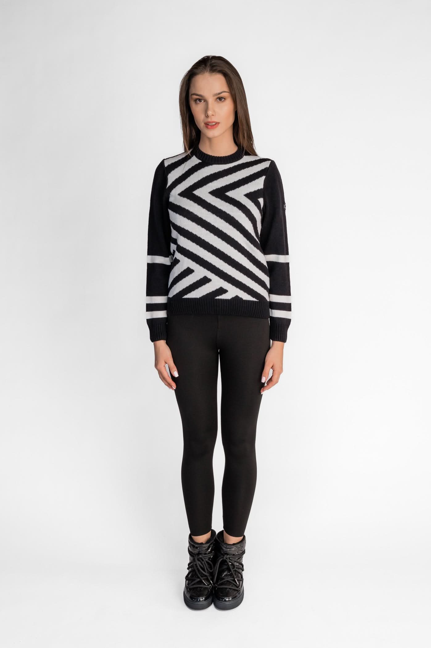 Sweter Wełniany Damski Echo