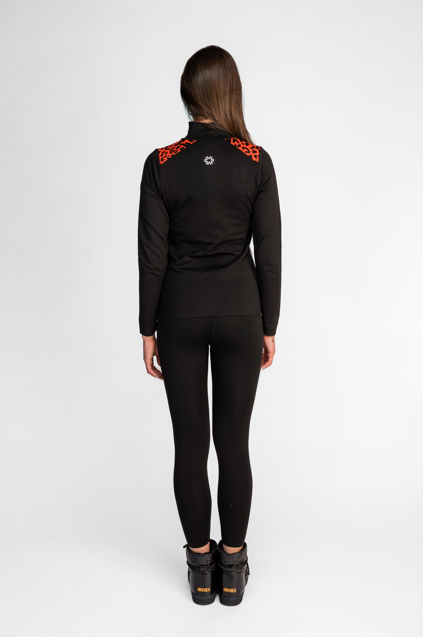 Women's Half Zip Snowdrop Turtleneck