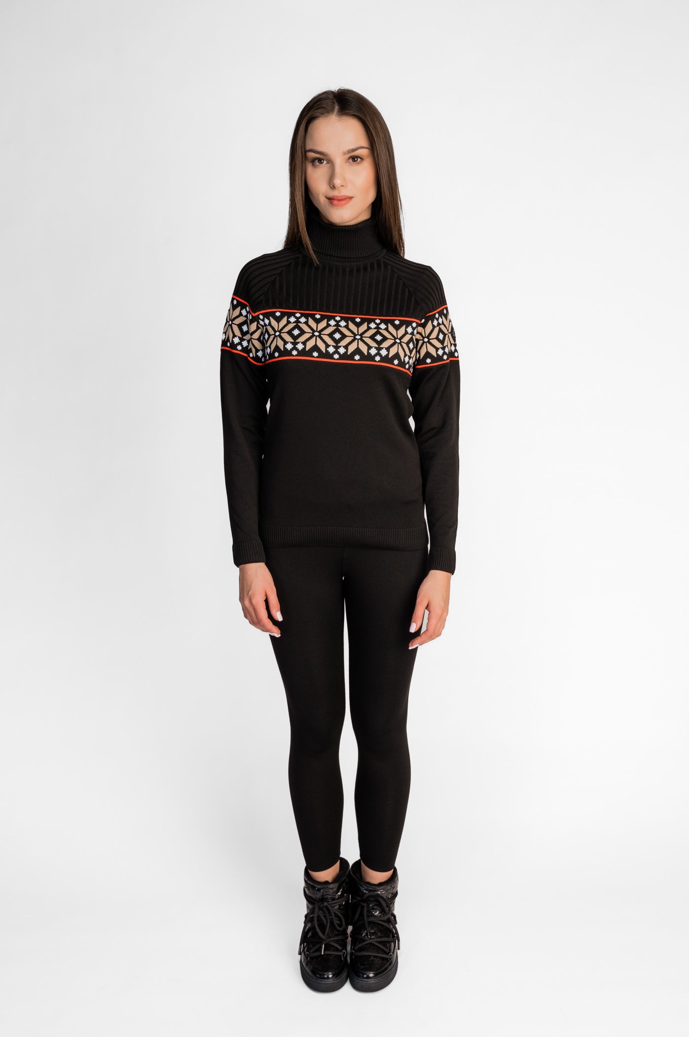Henriette women's knit turtleneck