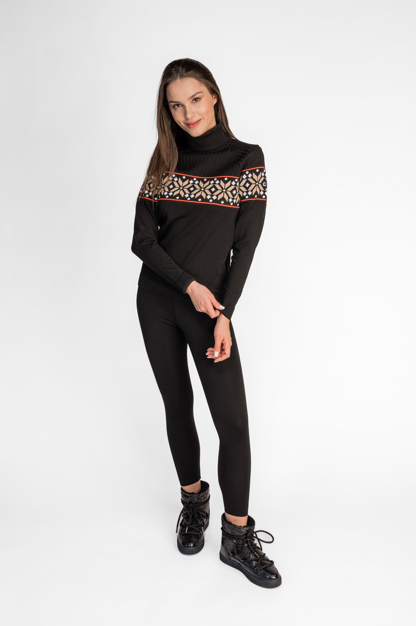 Henriette women's knit turtleneck