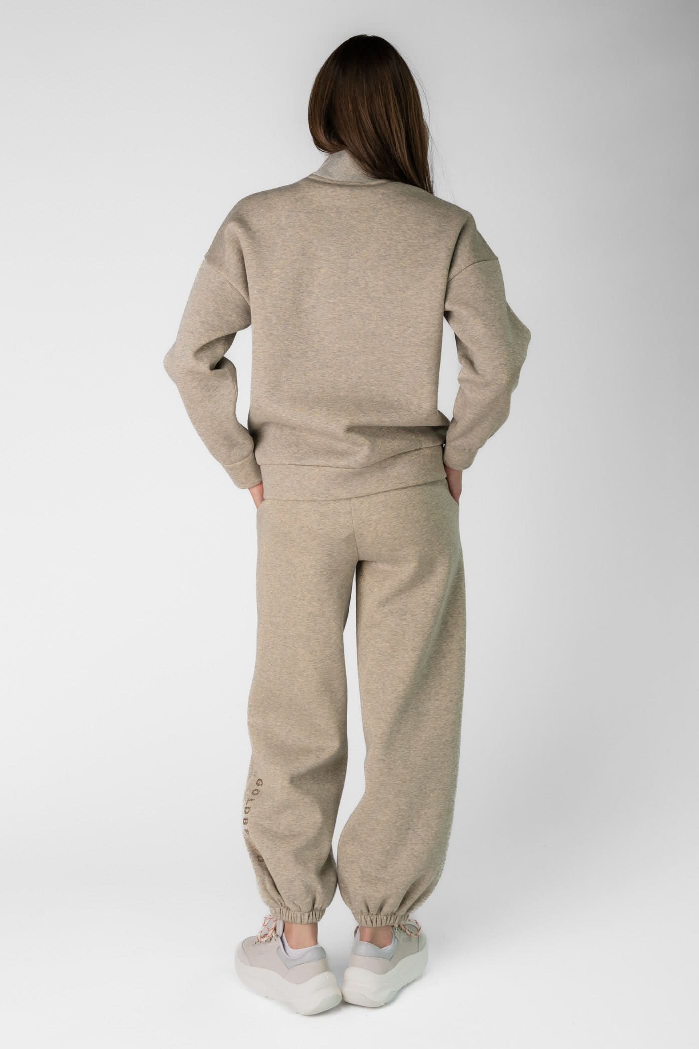 Szare spodnie dresowe GLIMPSE sweatpant