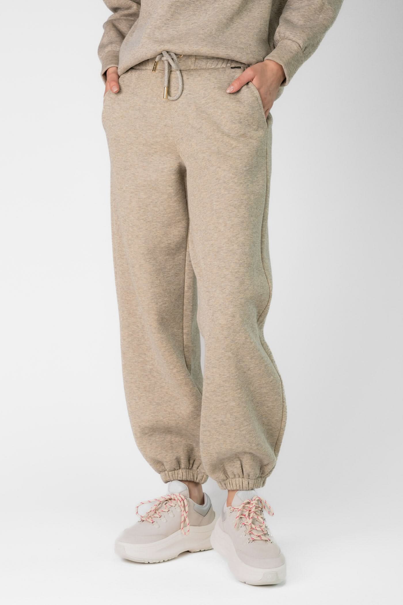 Szare spodnie dresowe GLIMPSE sweatpant