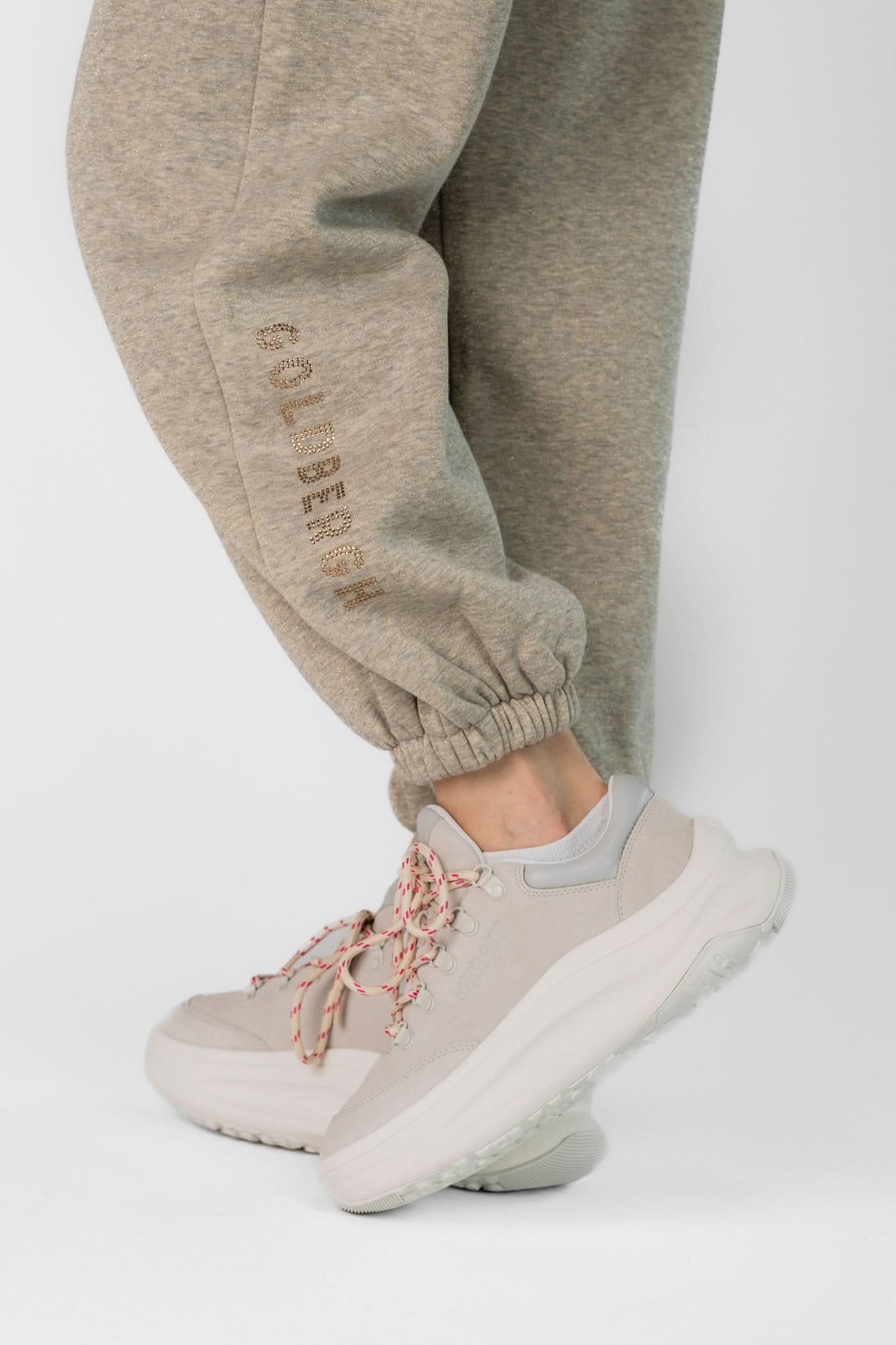 Szare spodnie dresowe GLIMPSE sweatpant