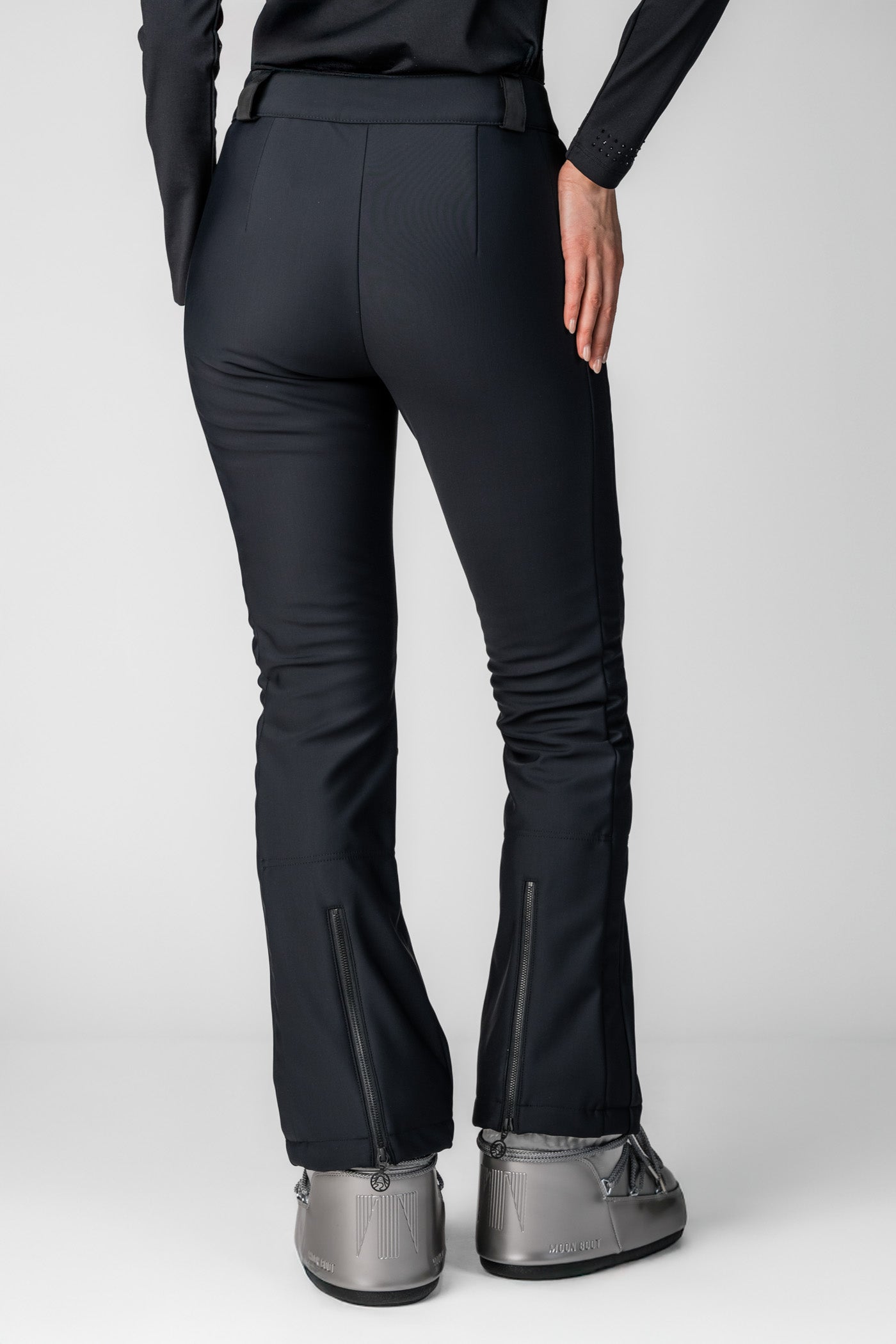 Czarne spodnie narciarskie Luzern CH