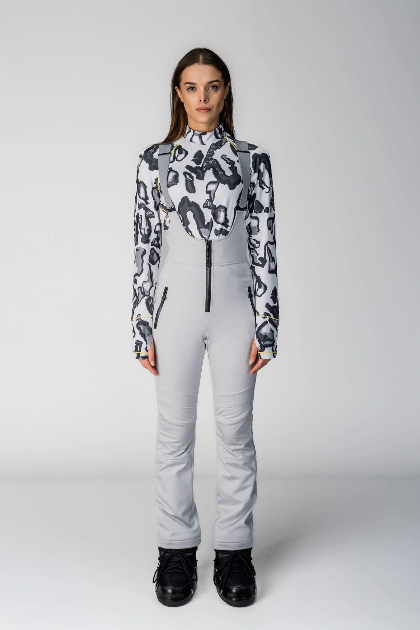 Lille CH Silver Ski Dungarees