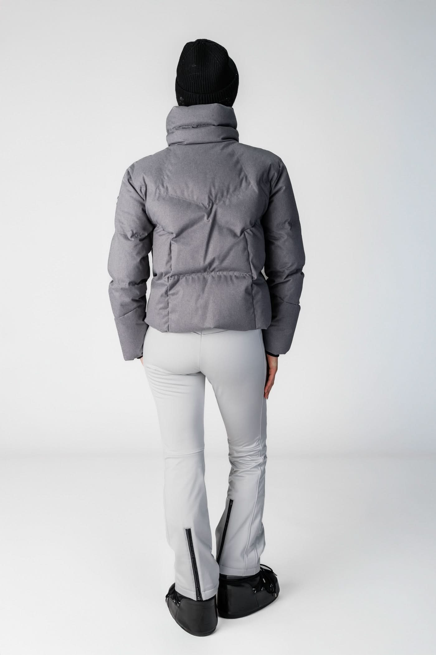 Lana CH oK Gray Down Ski Jacket