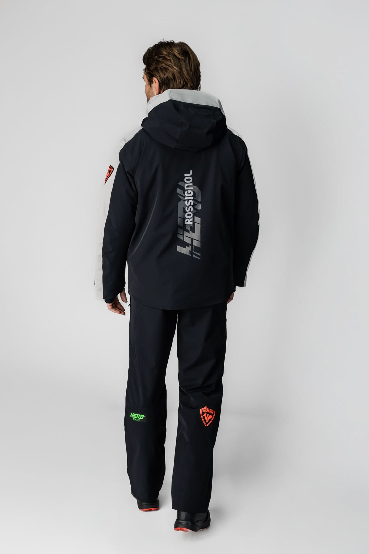 Czarne spodnie narciarskie Hero Blackside insulated