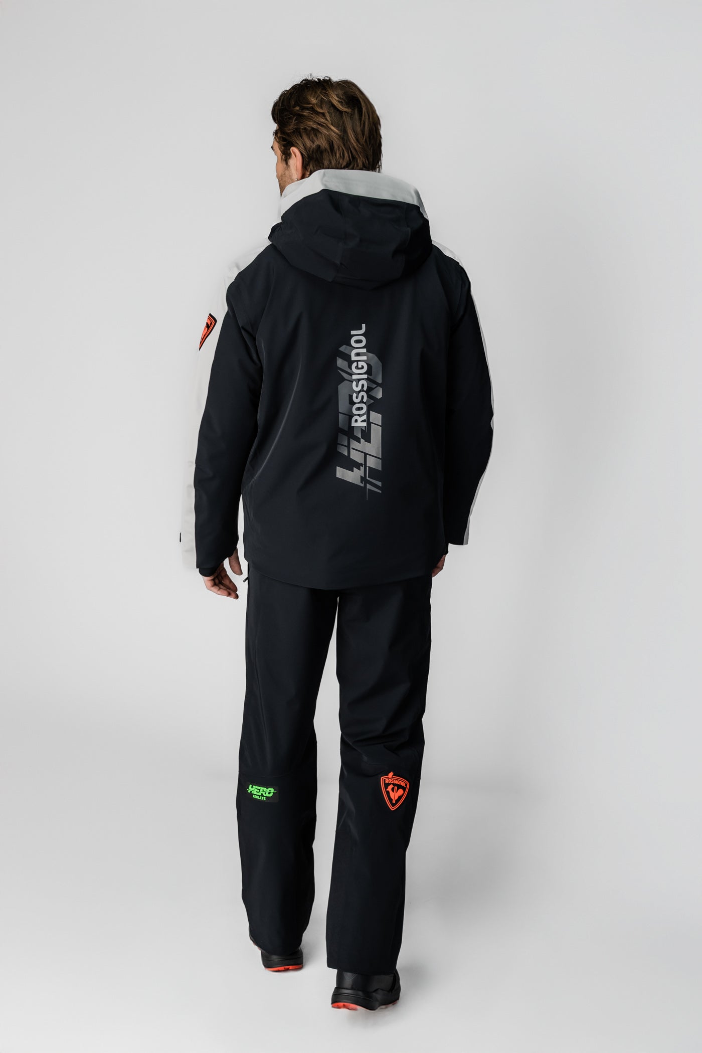 Czarne spodnie narciarskie Hero Blackside insulated