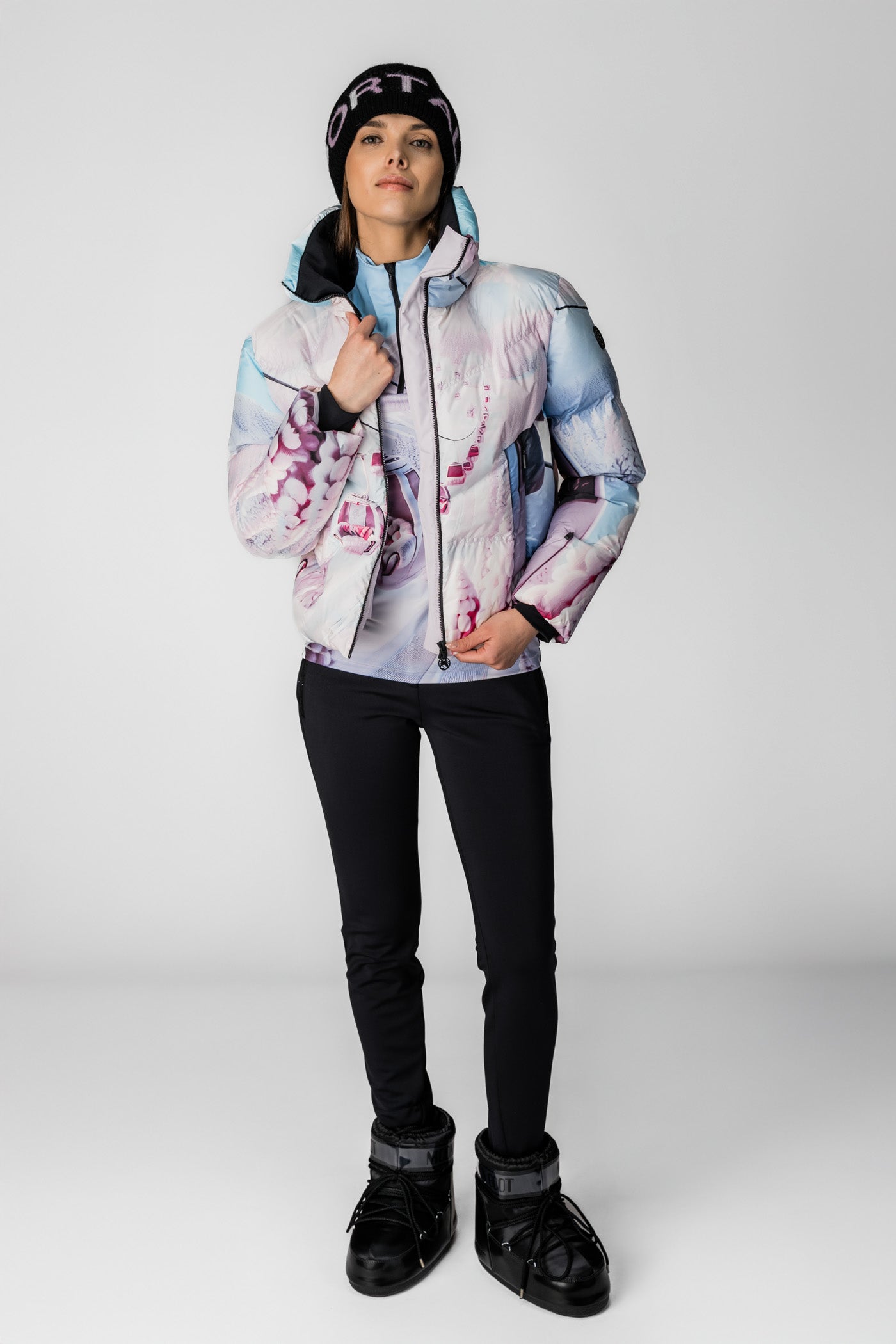 Purple Cardiff ST Ski Top