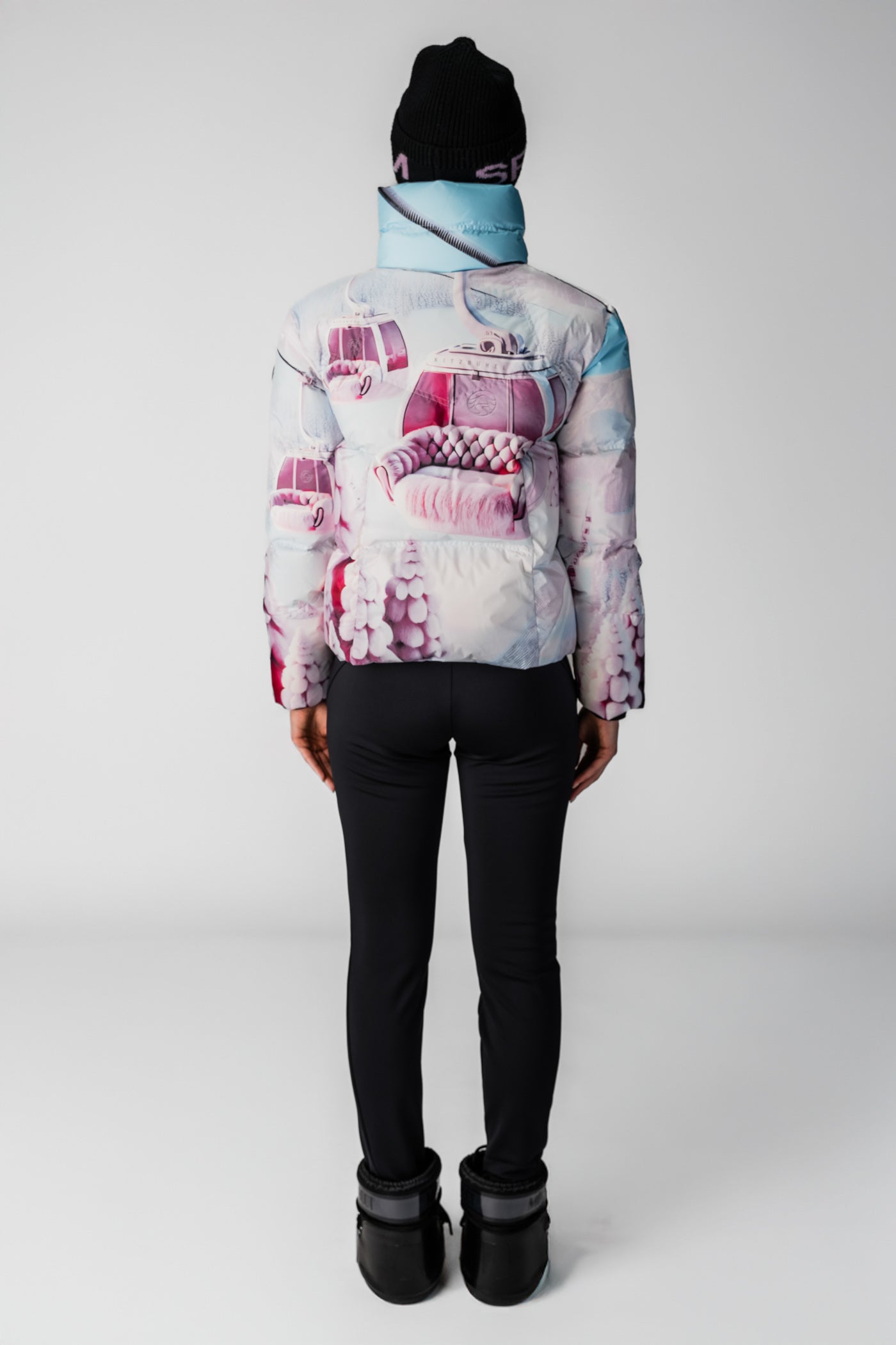 Down jacket in winter print Amalfi ST oK