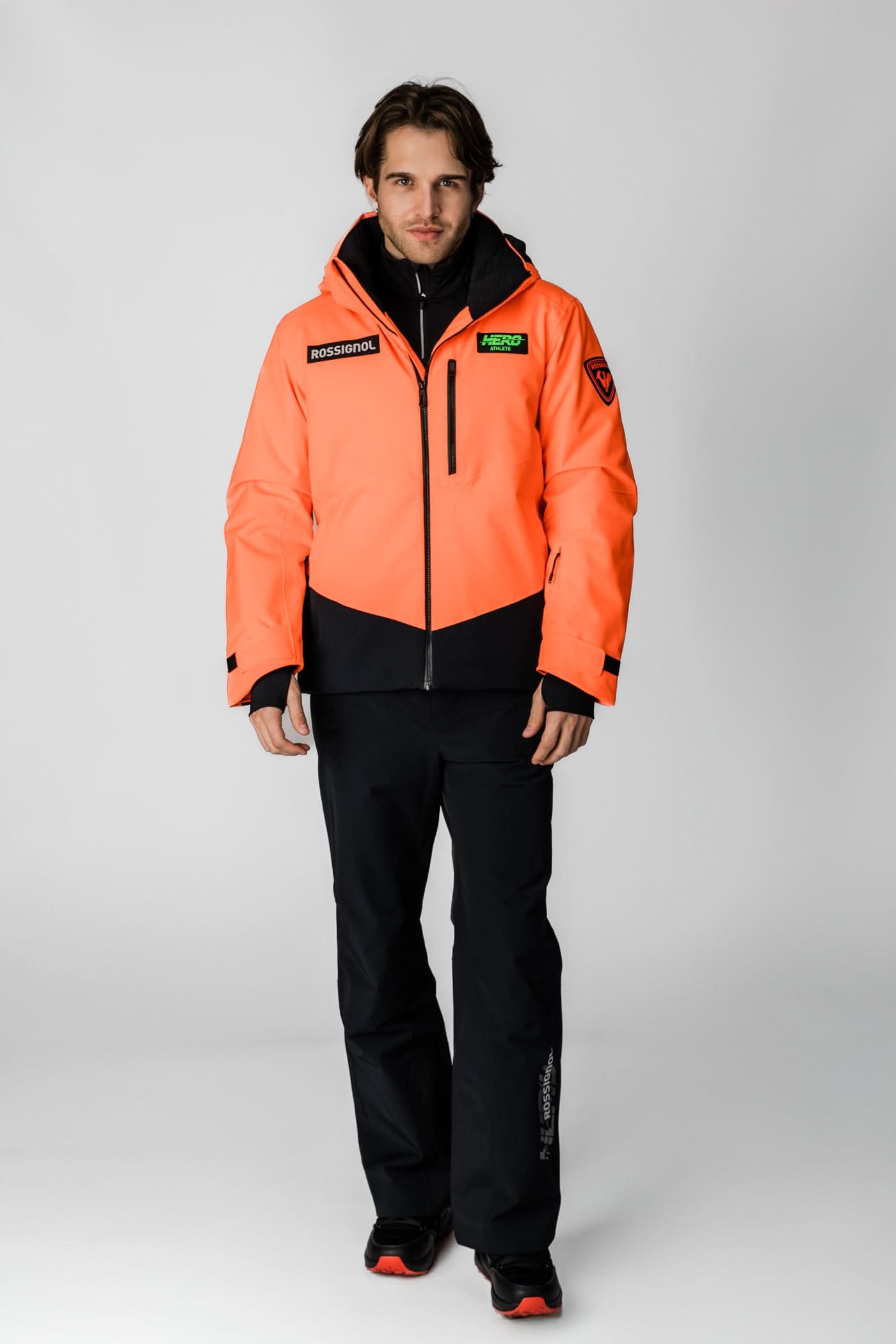 Neonowa kurtka narciarska Hero Blackside insulated