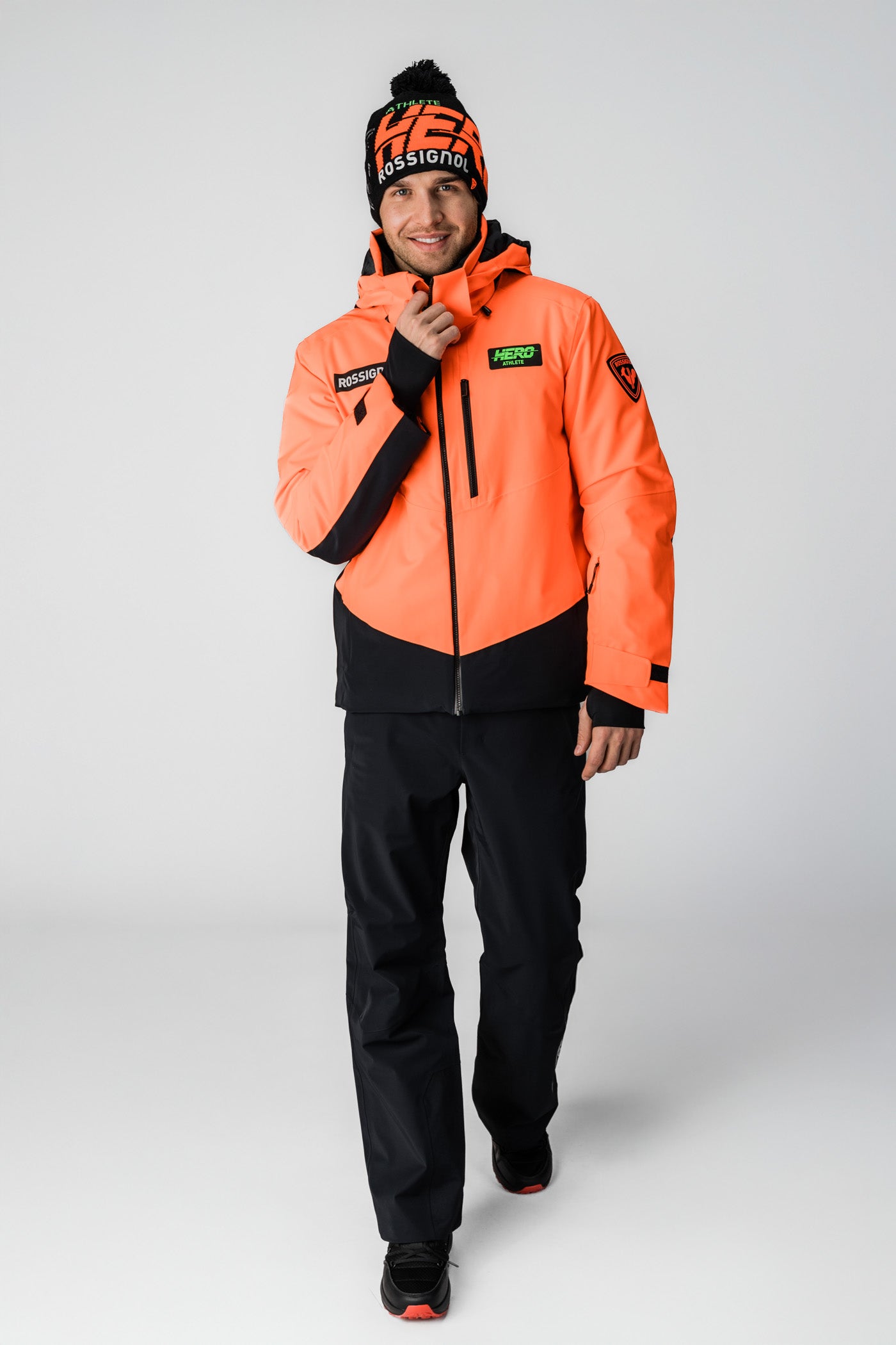 Neonowa kurtka narciarska Hero Blackside insulated