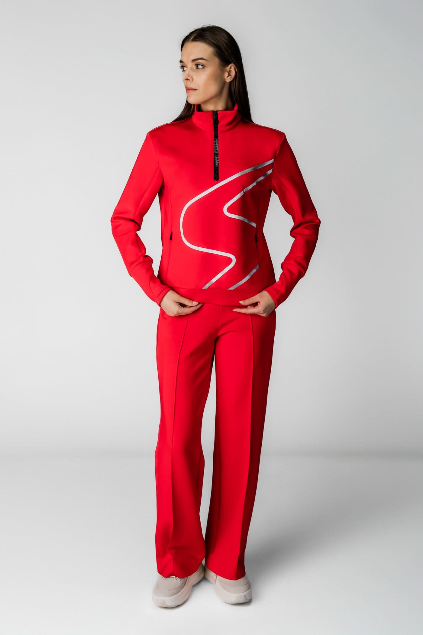 Czerwone spodnie jogger Seoul ST