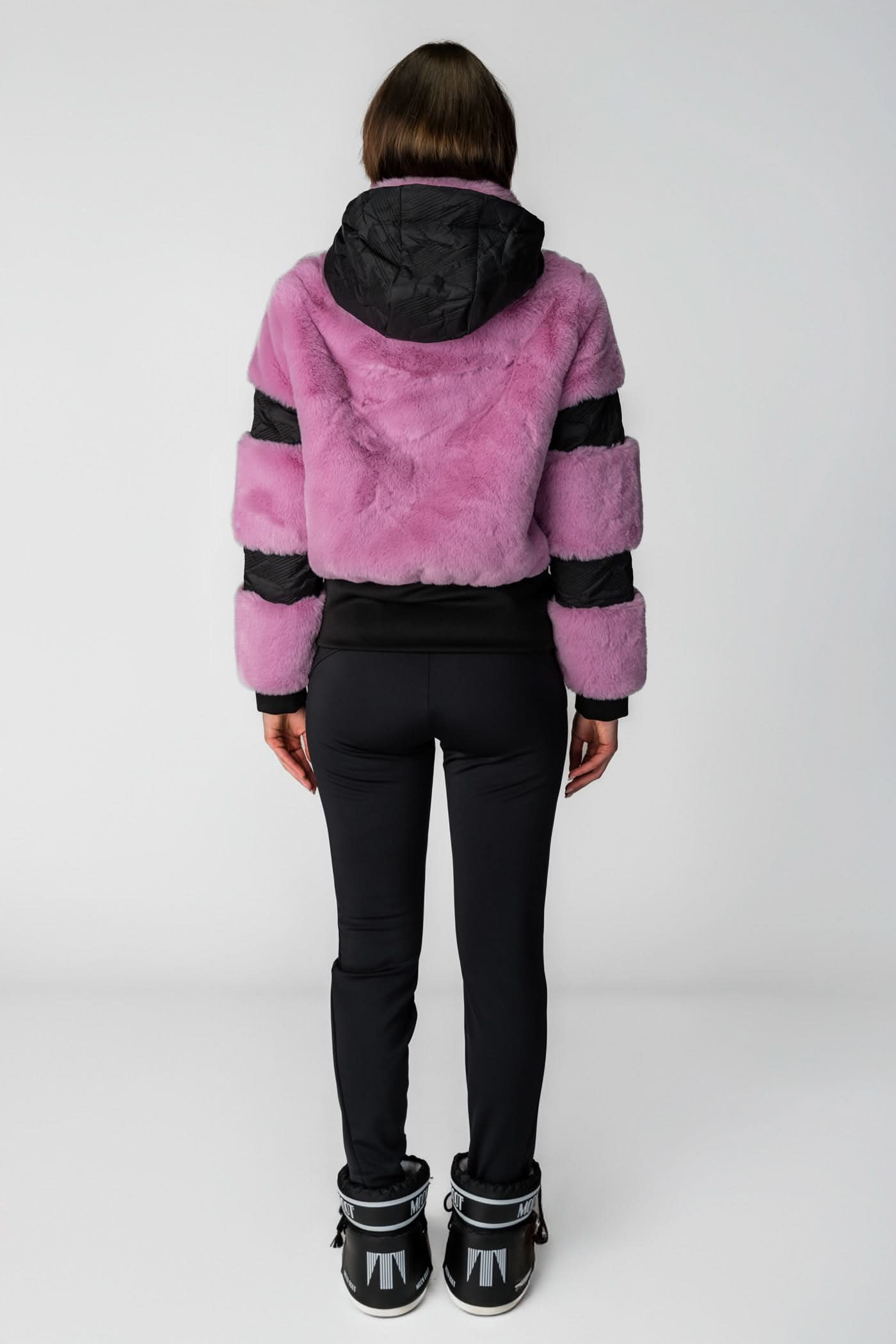 Cremono NE 2 Pink Fur Ski Jacket