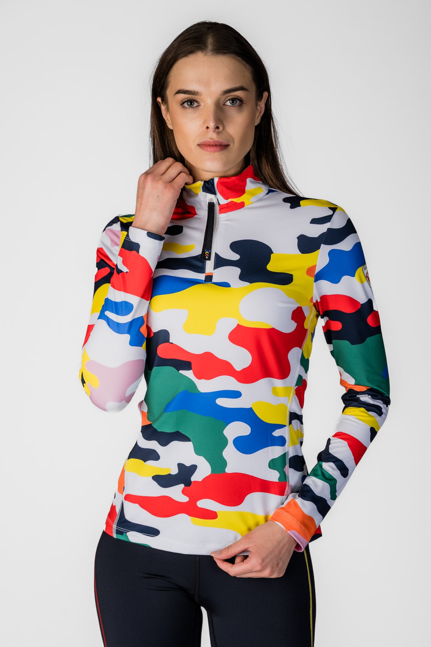 Bluza techniczna camo print JCC