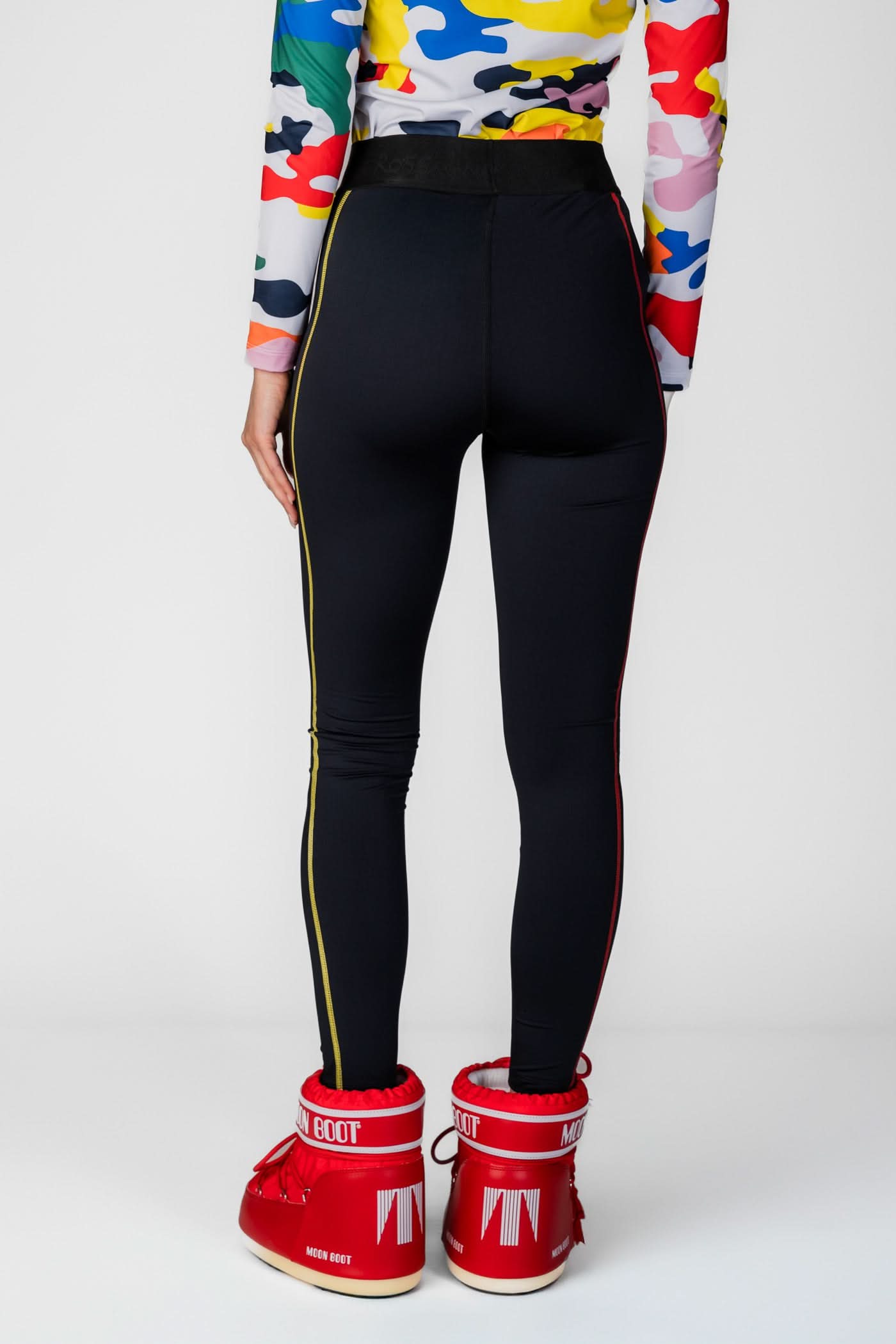 Black JCC booster tights