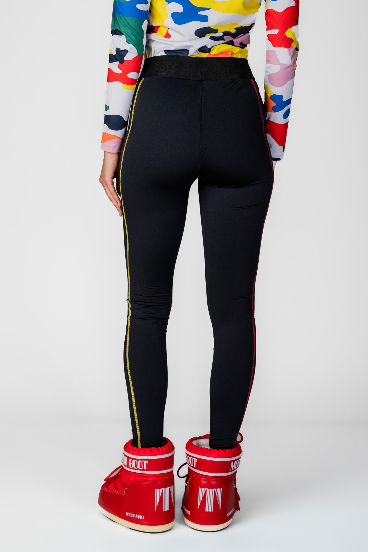 Black JCC booster tights