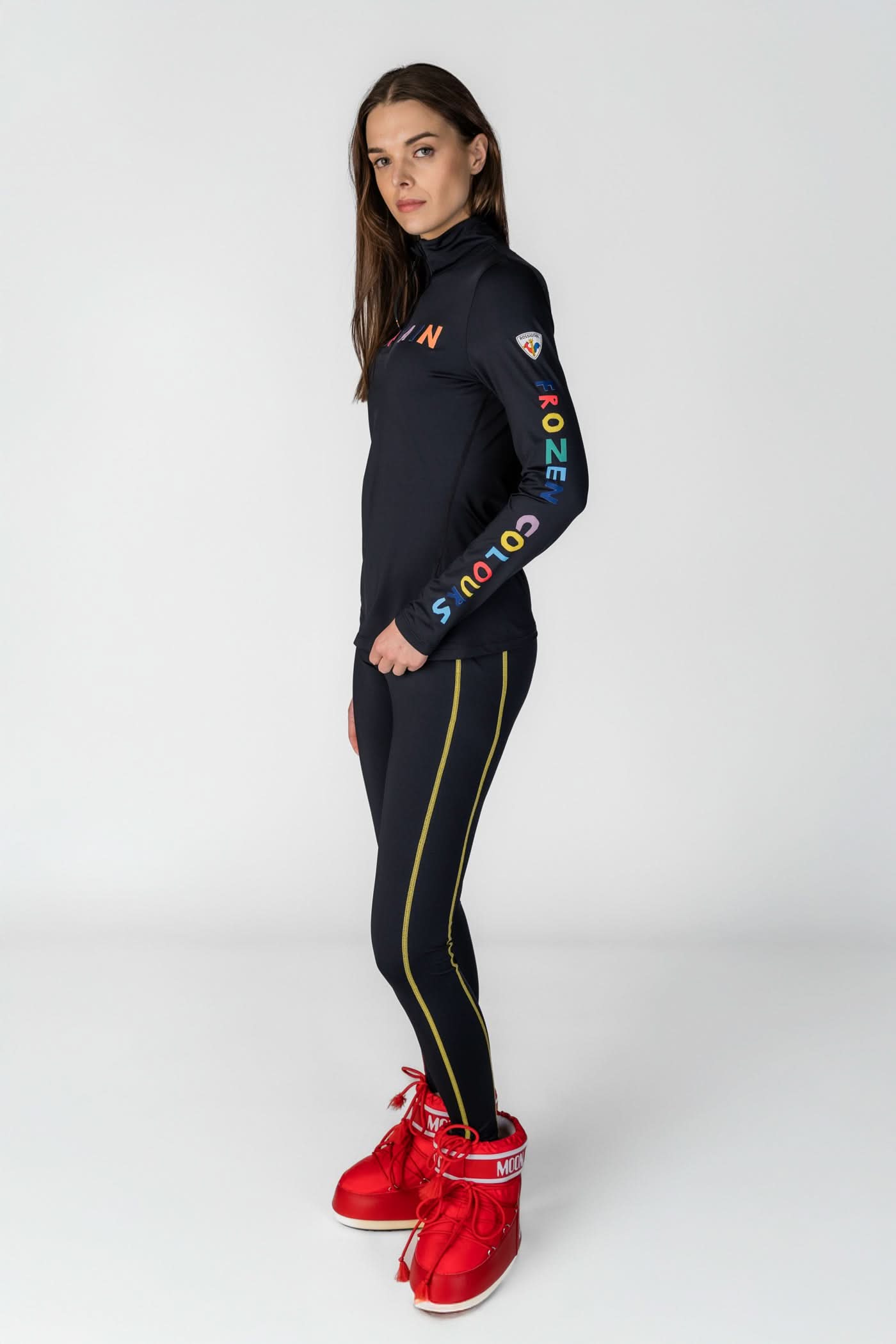 Czarne leginsy JCC booster tights
