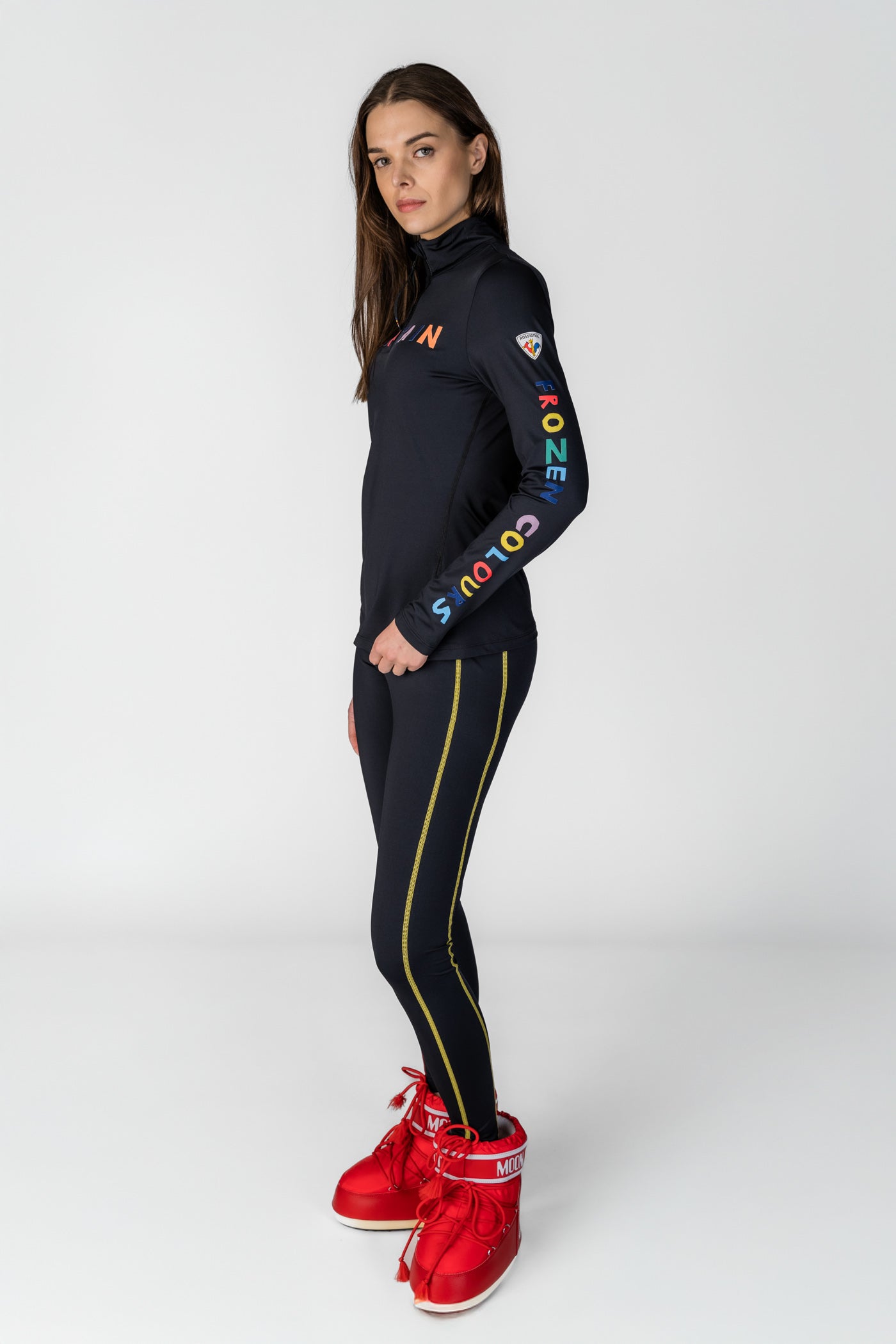 Czarne leginsy JCC booster tights