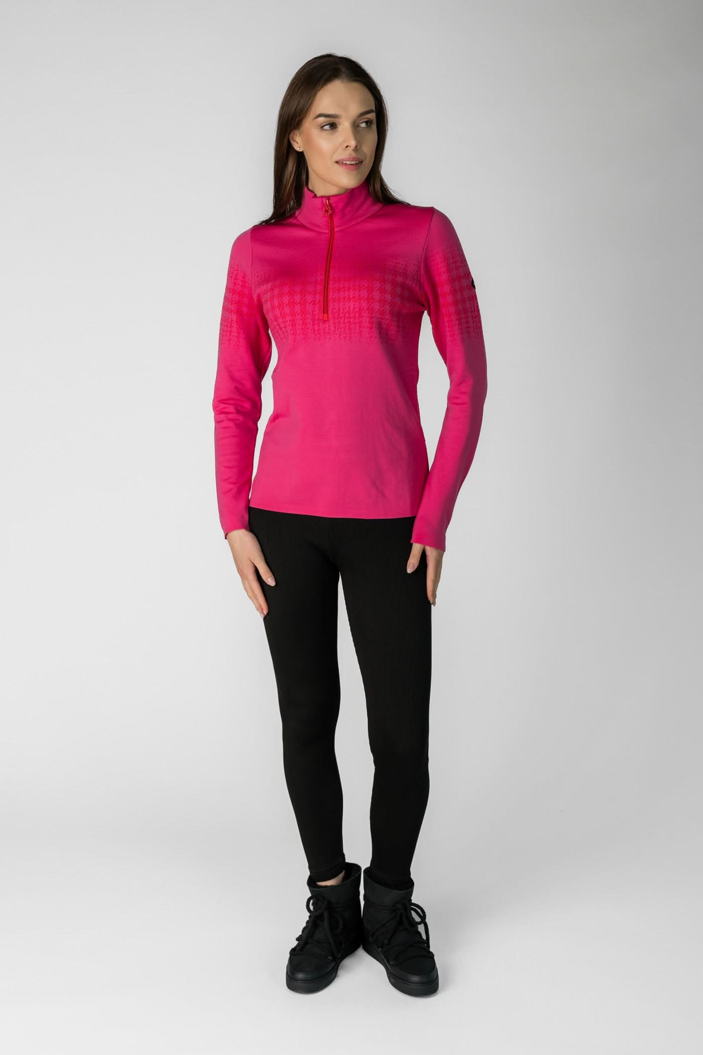 Golf damski 1/2 zip Minsk